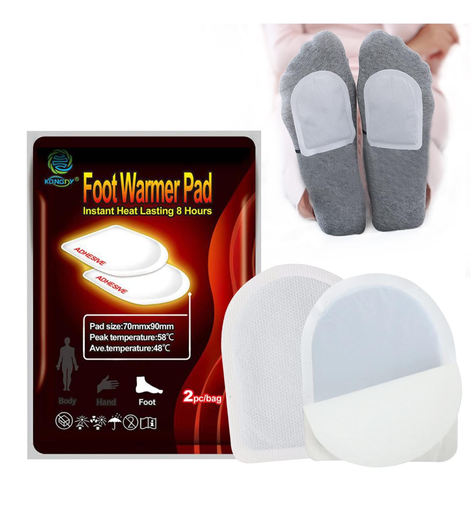 40 Count Toe Warmers - Long Lasting Heat up to 8 Hours | Disposable Foot Warmers for Men/Women | Ideal for Outdoor Sports, Hunting, and Office Use - Buy Online on SooperMarket.com