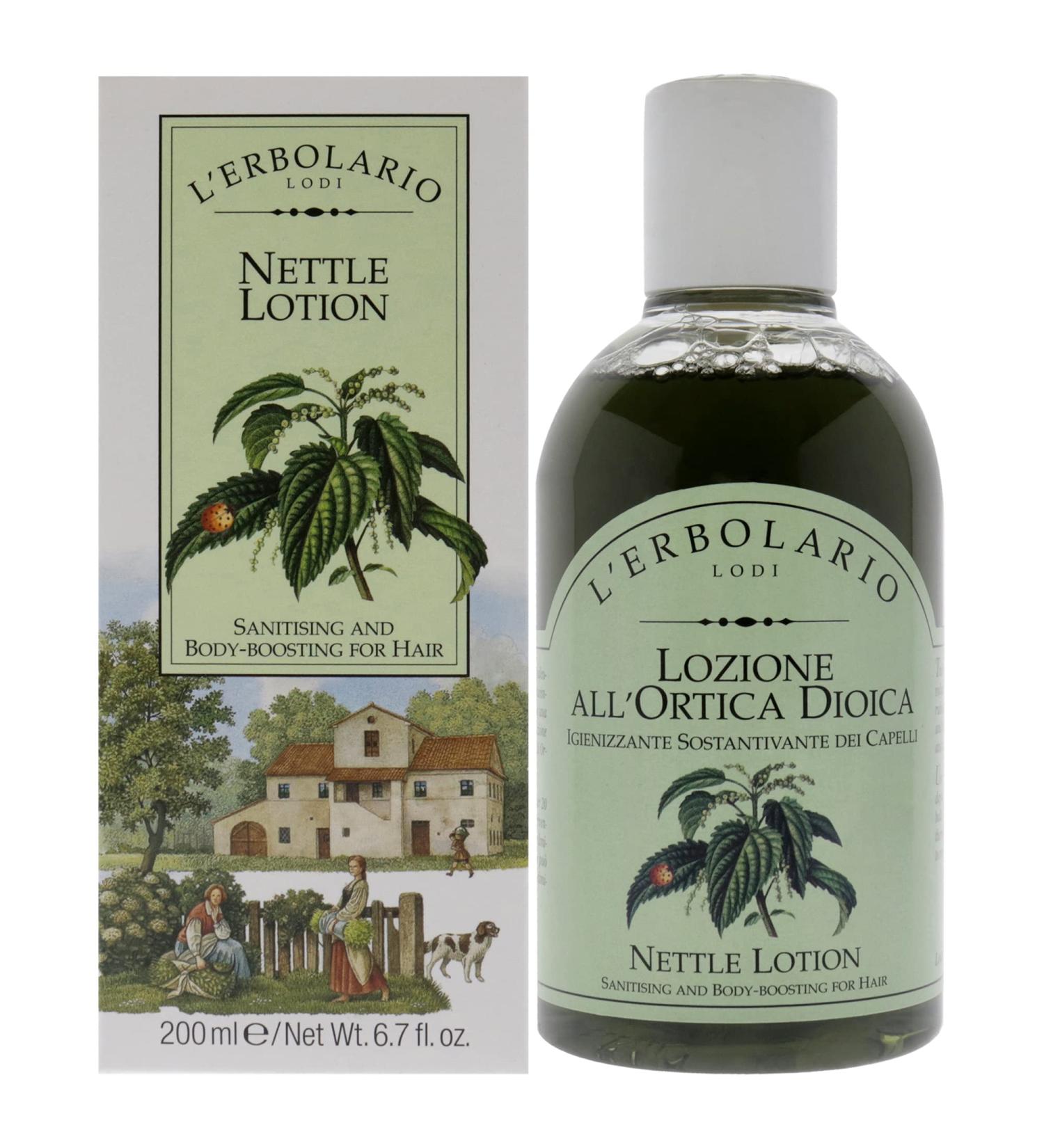 L'Erbolario Nettle Lotion 200ml - Nourishing & Soothing Skin Care International Shipping Available - Buy Online on SooperMarket.com