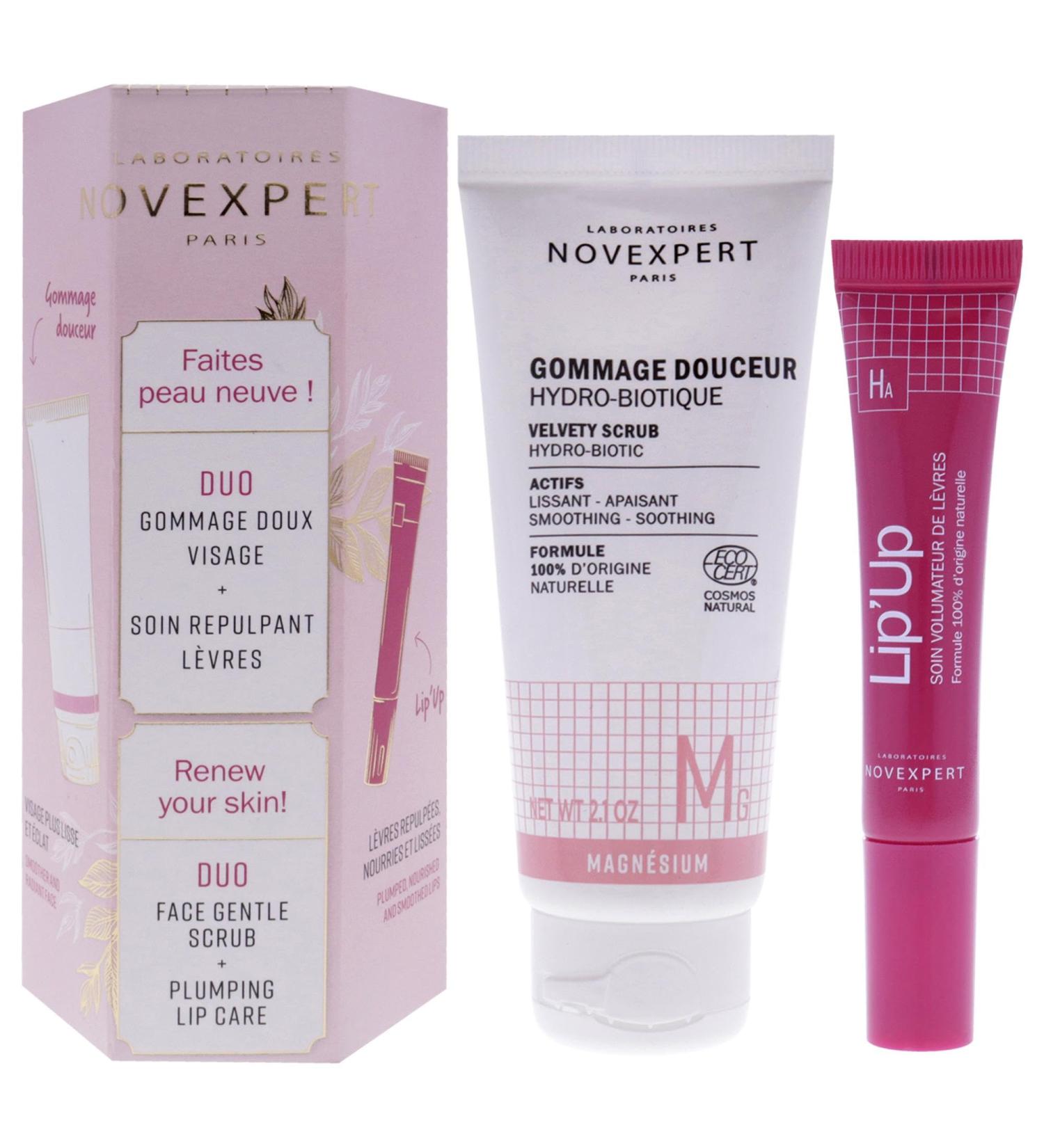 Renew You Skin Duo for Women | Hydro-Biotic Gentle Scrub & Plumping Lip Care | 2 Pc Set - International Shipping - Buy Online on SooperMarket.com
