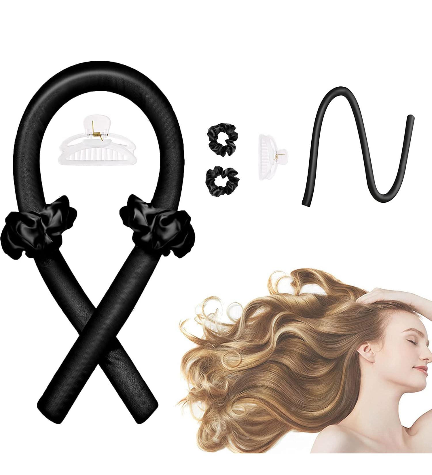 Shop Corated Heatless Curling Band - DIY Silk Hair Curler for Long & Medium Hair - Overnight Curls without Heat - Buy Online on SooperMarket.com