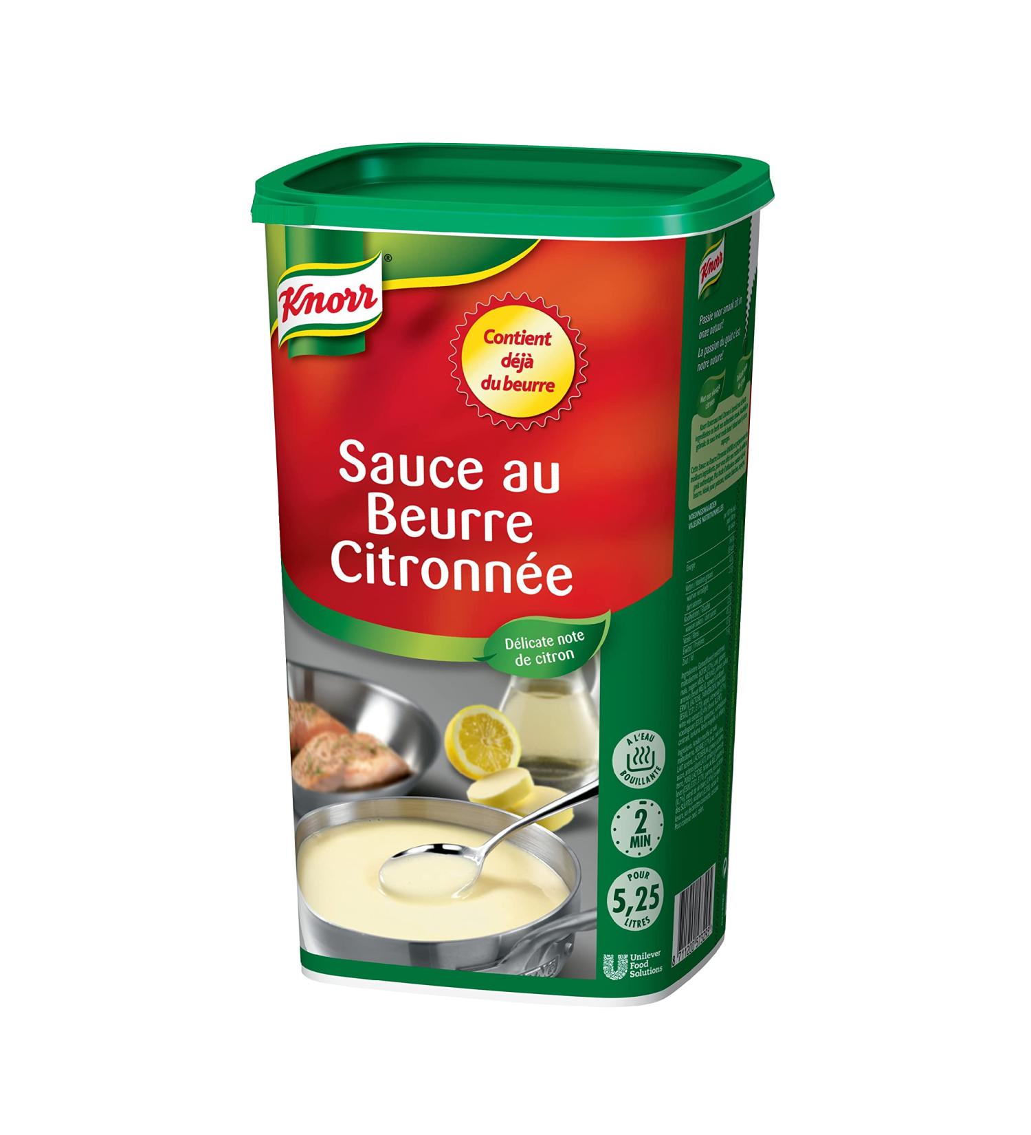 Buy Knorr Botersaus met Citroen 1000g - Premium Butter Sauce with Lemon for International Shipping - Buy Online on SooperMarket.com