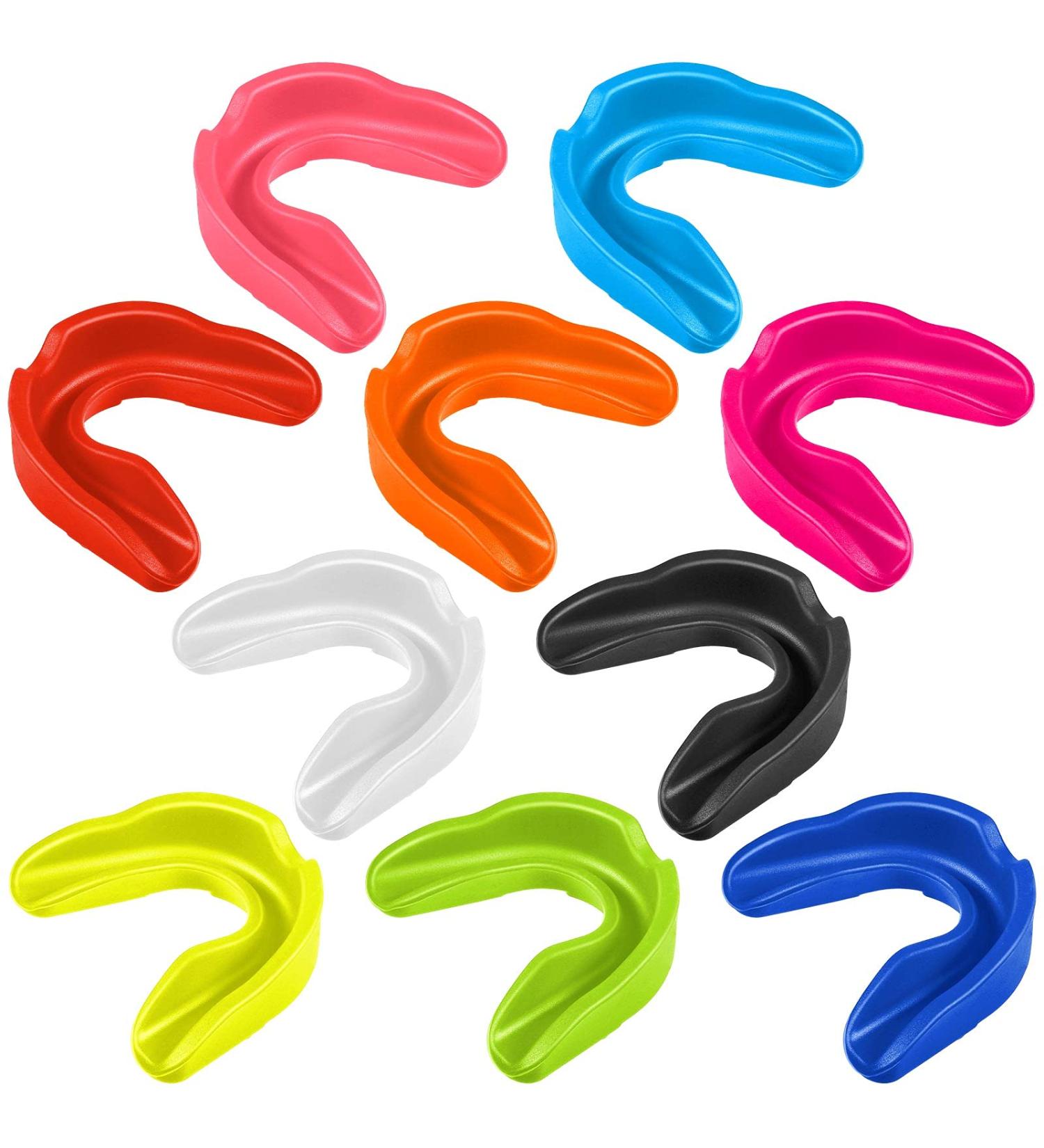 10 Pieces Sport Mouth Guards for Boxing, Basketball, Football - Teeth Armor Game Guard - 10 Count Pack - Buy Online on SooperMarket.com