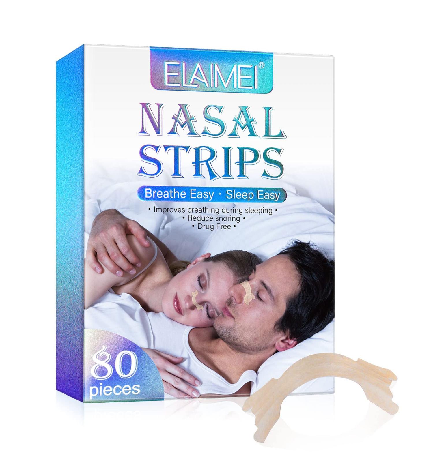 Anti-Snoring Nasal Strips for Better Breathing and Improved Sleep Comfort - Buy Online on SooperMarket.com