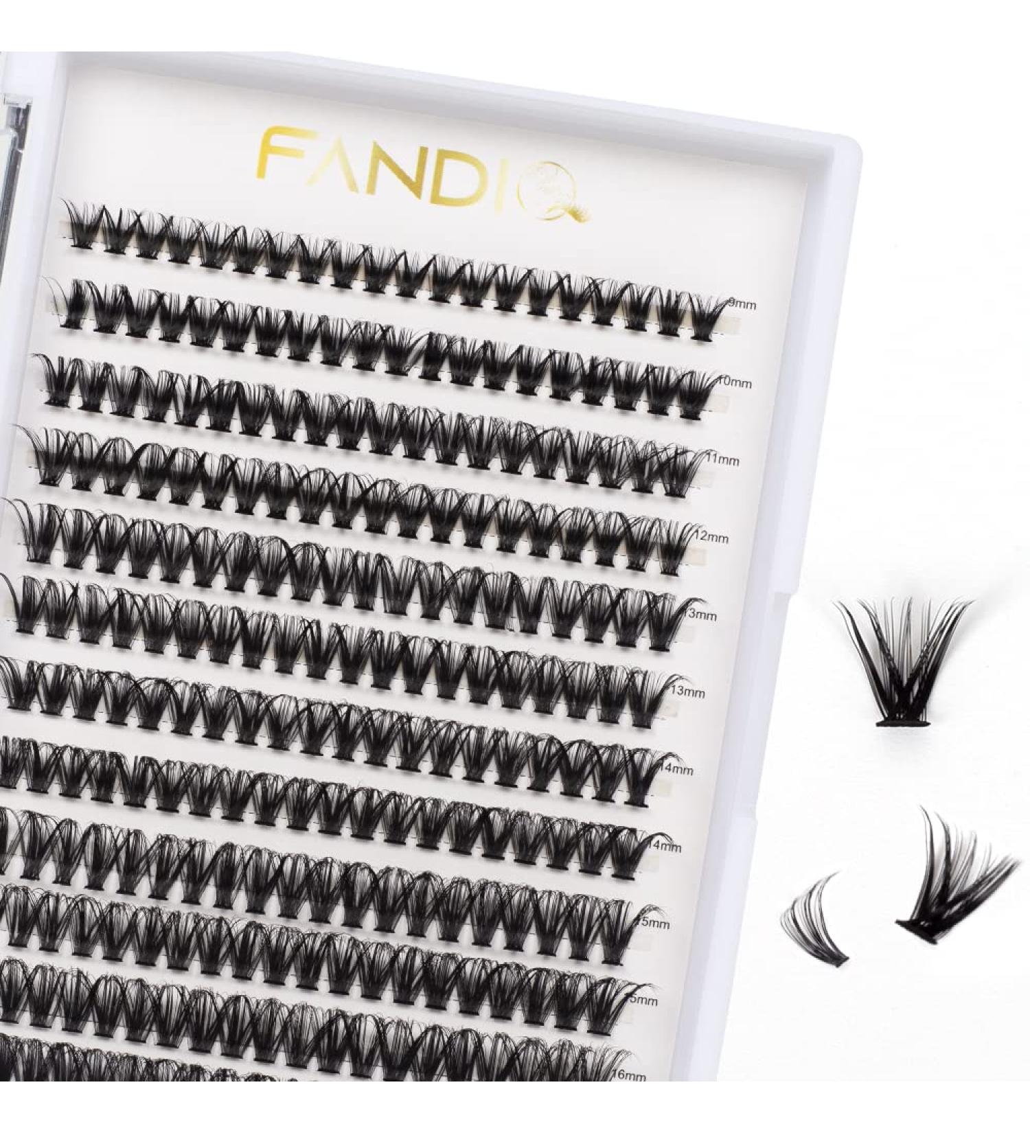 D Curl 240 Pcs 40D Mixed Individual Lashes Cluster for DIY Lash Extensions at Home - Buy Online on SooperMarket.com