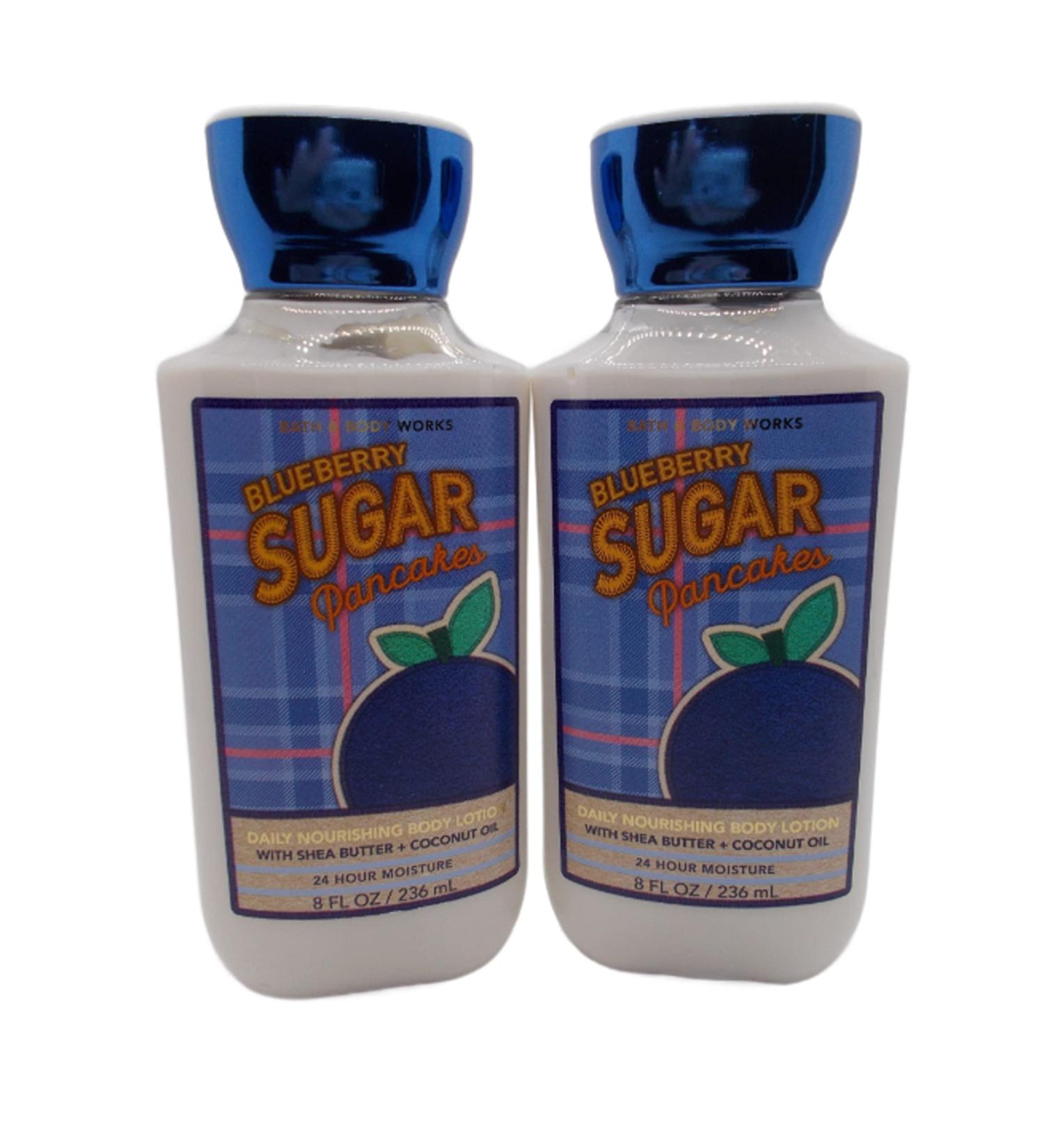 Bath & Body Works Blueberry Sugar Pancakes Super Smooth Lotion Sets - 2 Pack (Blueberry Pancakes) 16 Fl Oz - Buy Online on SooperMarket.com