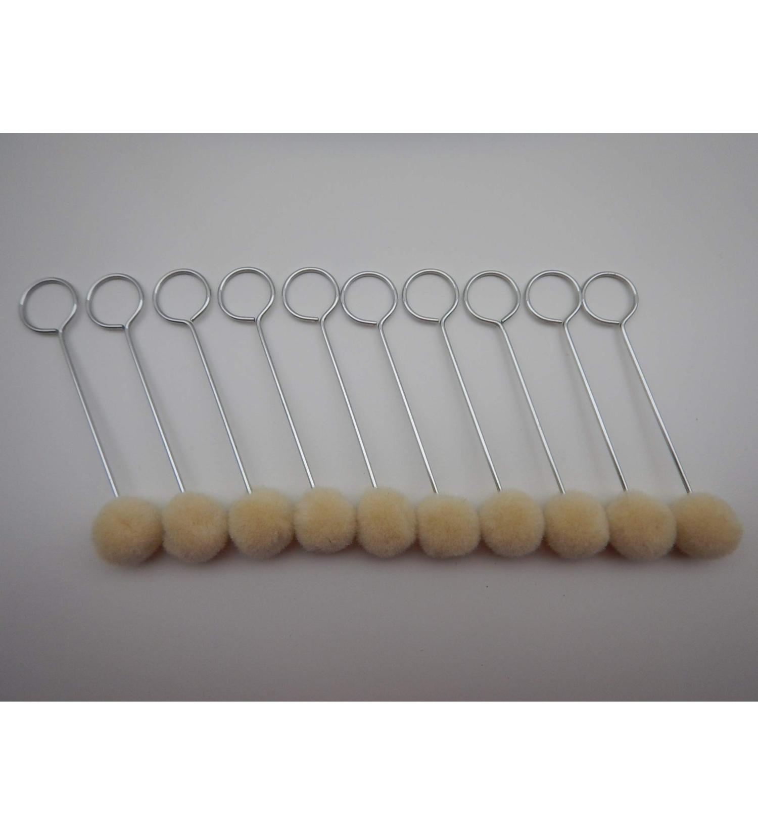 Normfest BRUSH FOR Primer WINDOW ADHESIVE SCREENOX APPLICATOR WOOL WIPER PUSSEL (20)