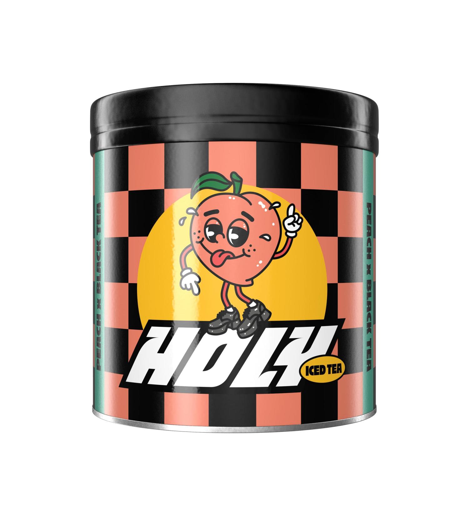 HOLY Iced Tea Peach x Nectarine | 50 portions with antioxidants & superfoods | Sugar-free iced tea with Relax formula | Vegan with 100% natural fruit flavours Peach x Nectarine 350 g (Pack of 1) - Buy Online on SooperMarket.com