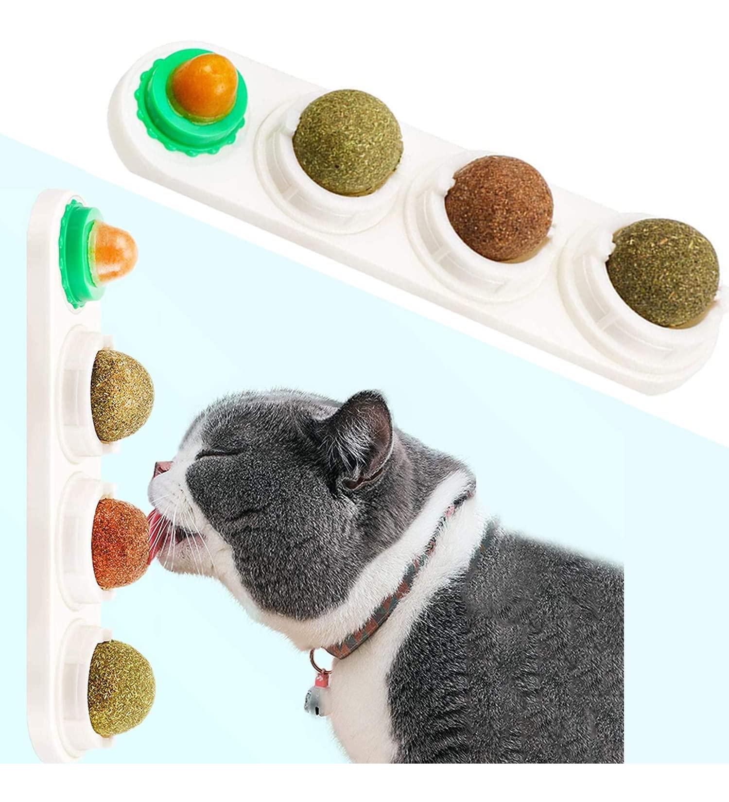 STARROAD-TIM Rotatable Edible Catnip Balls Toy for Cats - Natural & Healthy - Buy Online on SooperMarket.com