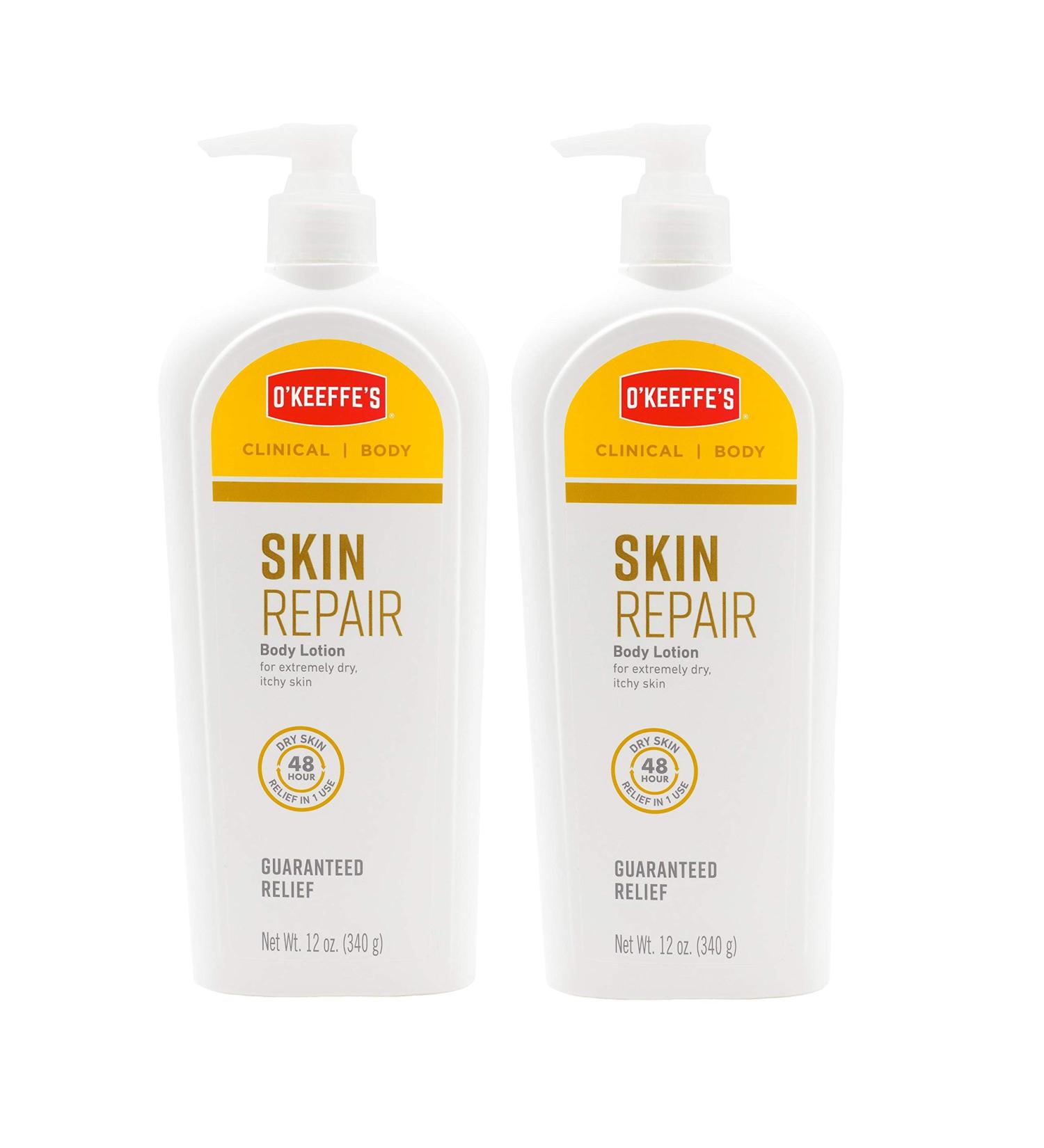 O'Keeffe's Skin Repair Body Lotion 12 Oz (Pack of 2) - Dry Skin Moisturizer - Packaging May Vary - Buy Online on SooperMarket.com