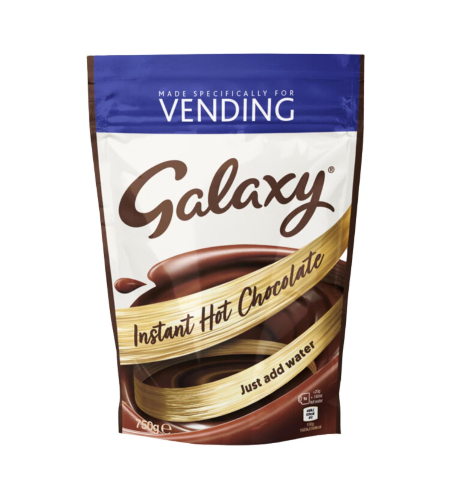 Galaxy Vending Instant Hot Chocolate 750g (3 Pack) - Buy Online on SooperMarket.com