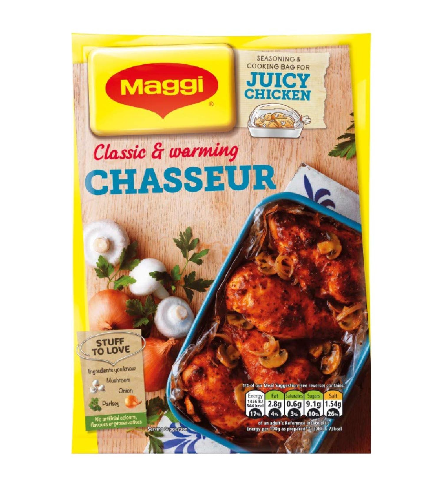 MAGGI So Juicy Chicken Chasseur Seasoning Mix 38g Onion - Pack of 1 - Buy Online on SooperMarket.com
