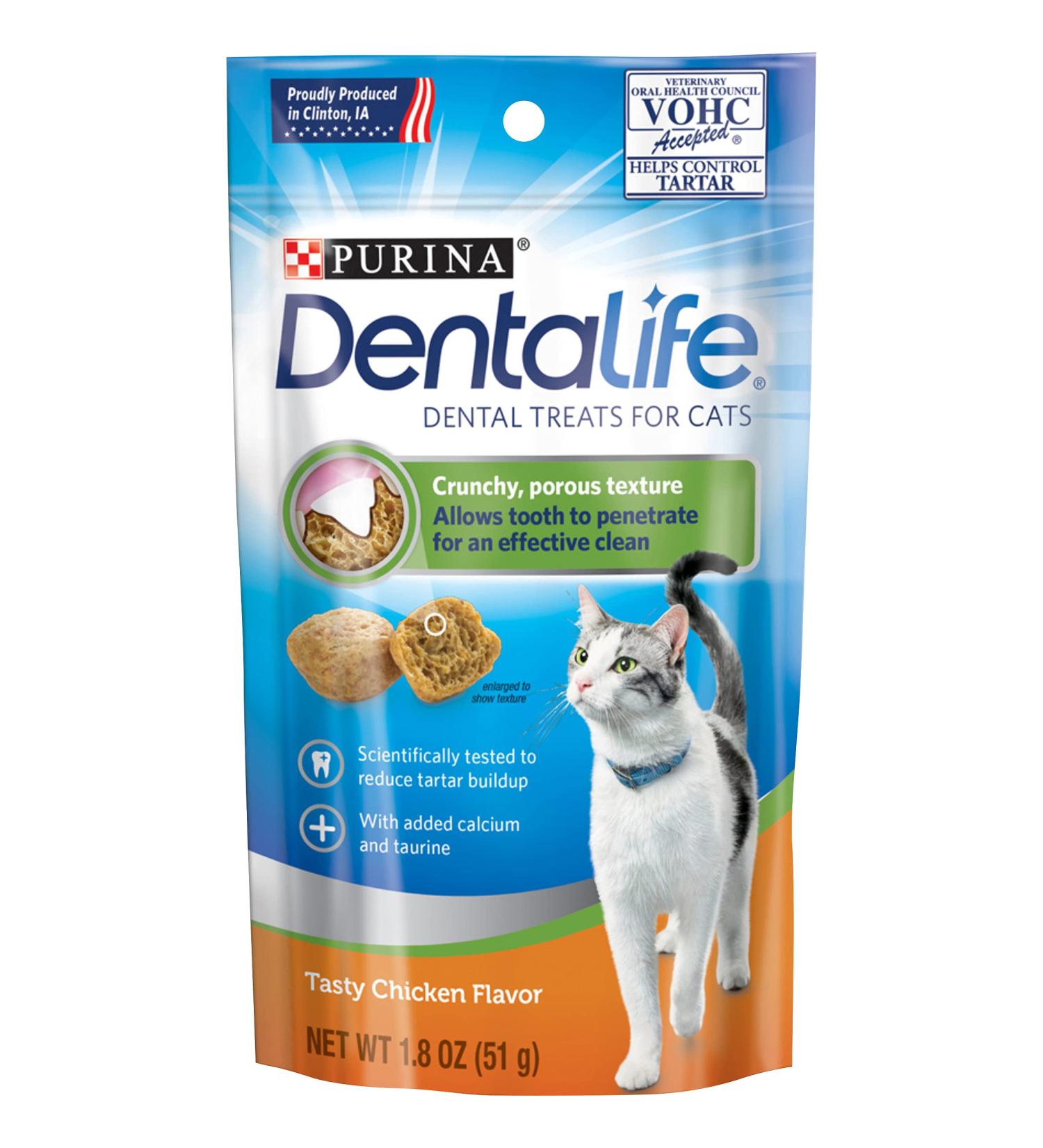 Purina DentaLife Dental Cat Treats by Purina DentaLife - Buy Online on SooperMarket.com