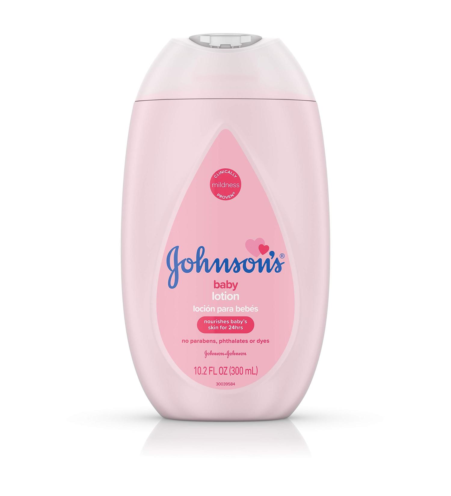 Johnson's Moisturizing Pink Baby Lotion with Coconut Oil - Hypoallergenic - 10.2 fl. oz - Shop Now! - Buy Online on SooperMarket.com
