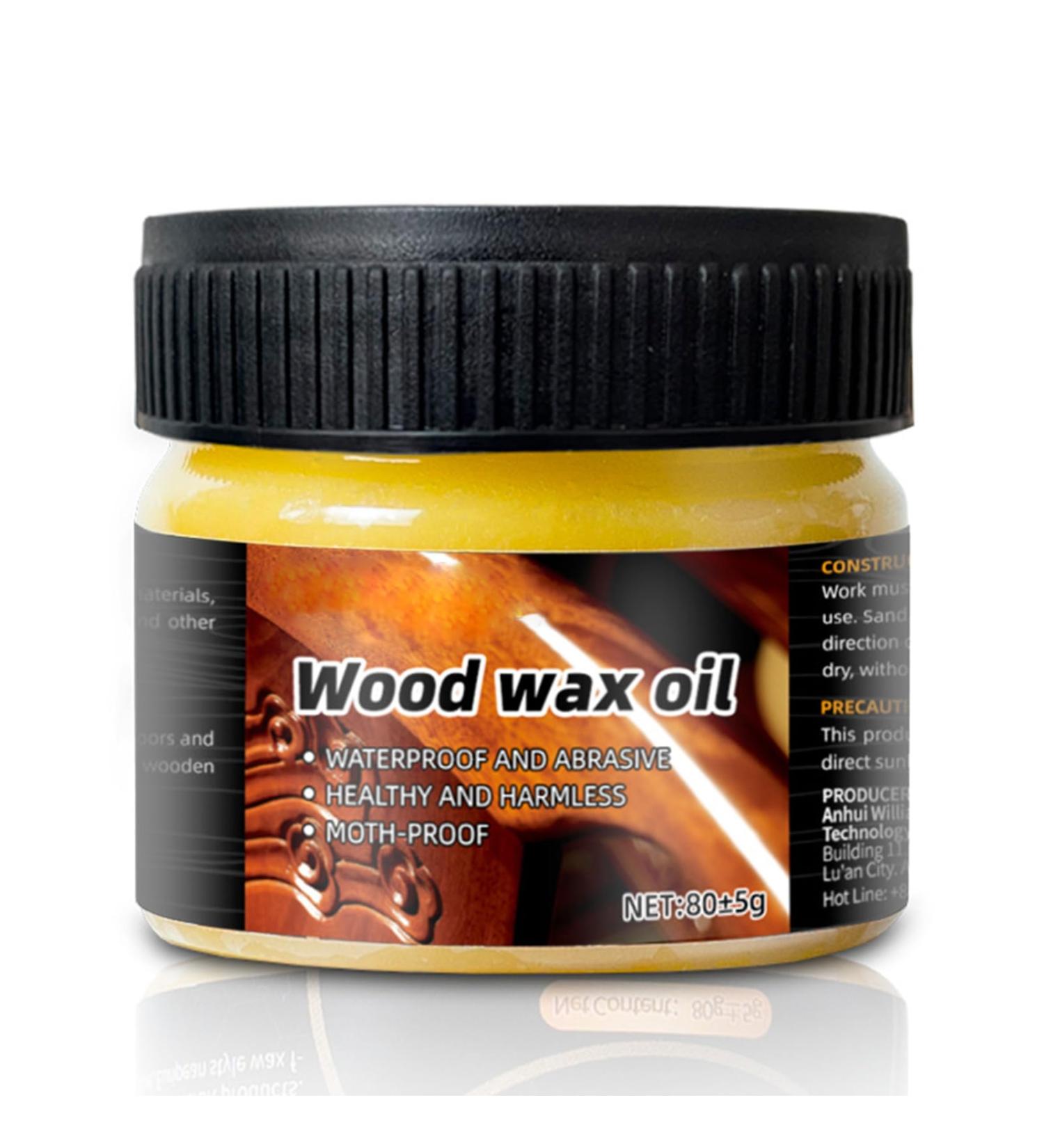Wood Wax for Furniture | Waterproof Furniture Wax | Wood Seasoning Beewax Natural Beeswax Wood Furniture Cleaner and Polish for Wood Doors Tables Chairs Cabinets Acime - Buy Online on SooperMarket.com
