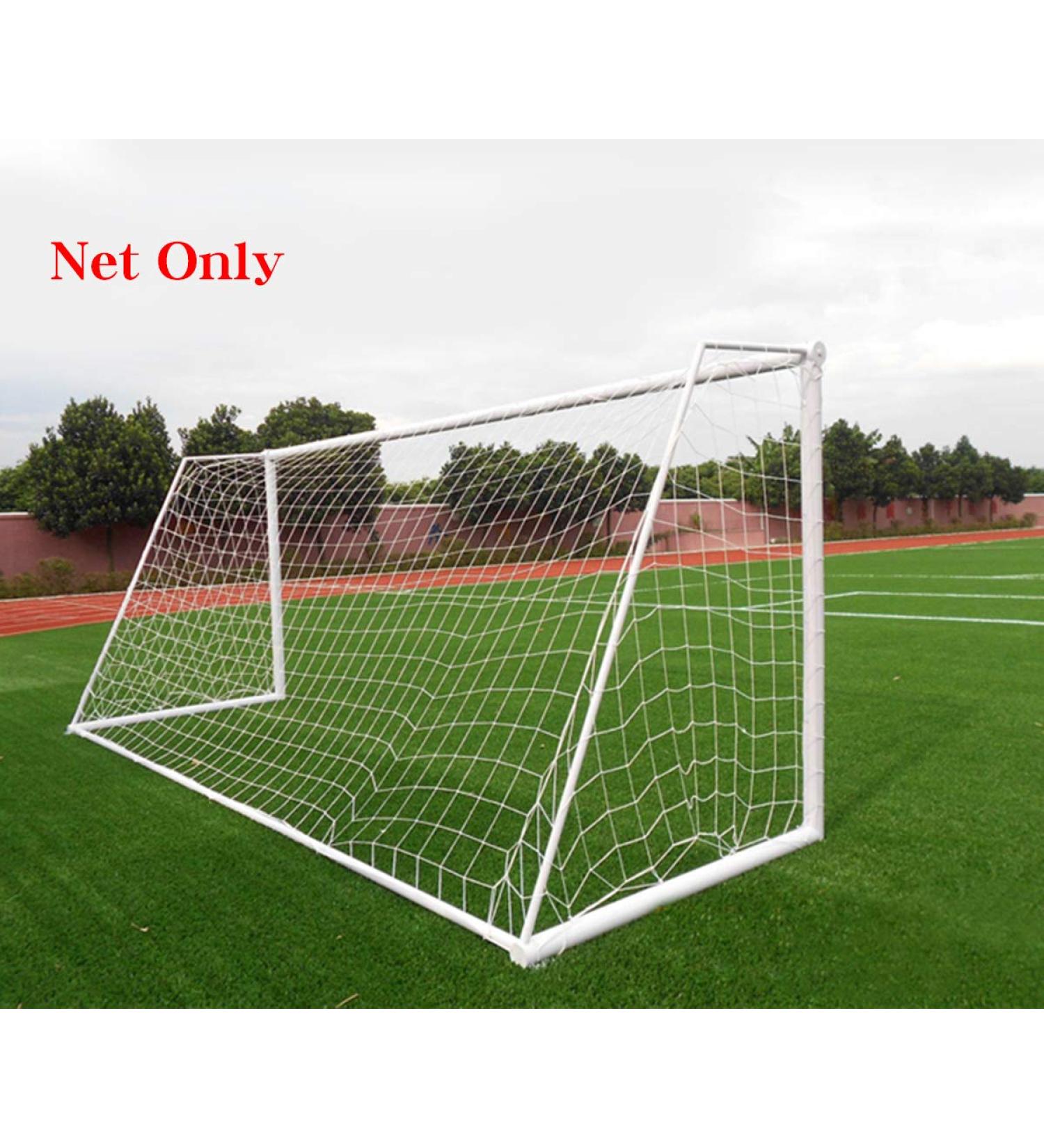 Soccer Goal Net 24x8FT-2.5mm Polyethylene Training Nets | Full Size | Post Not Included - Buy Online on SooperMarket.com