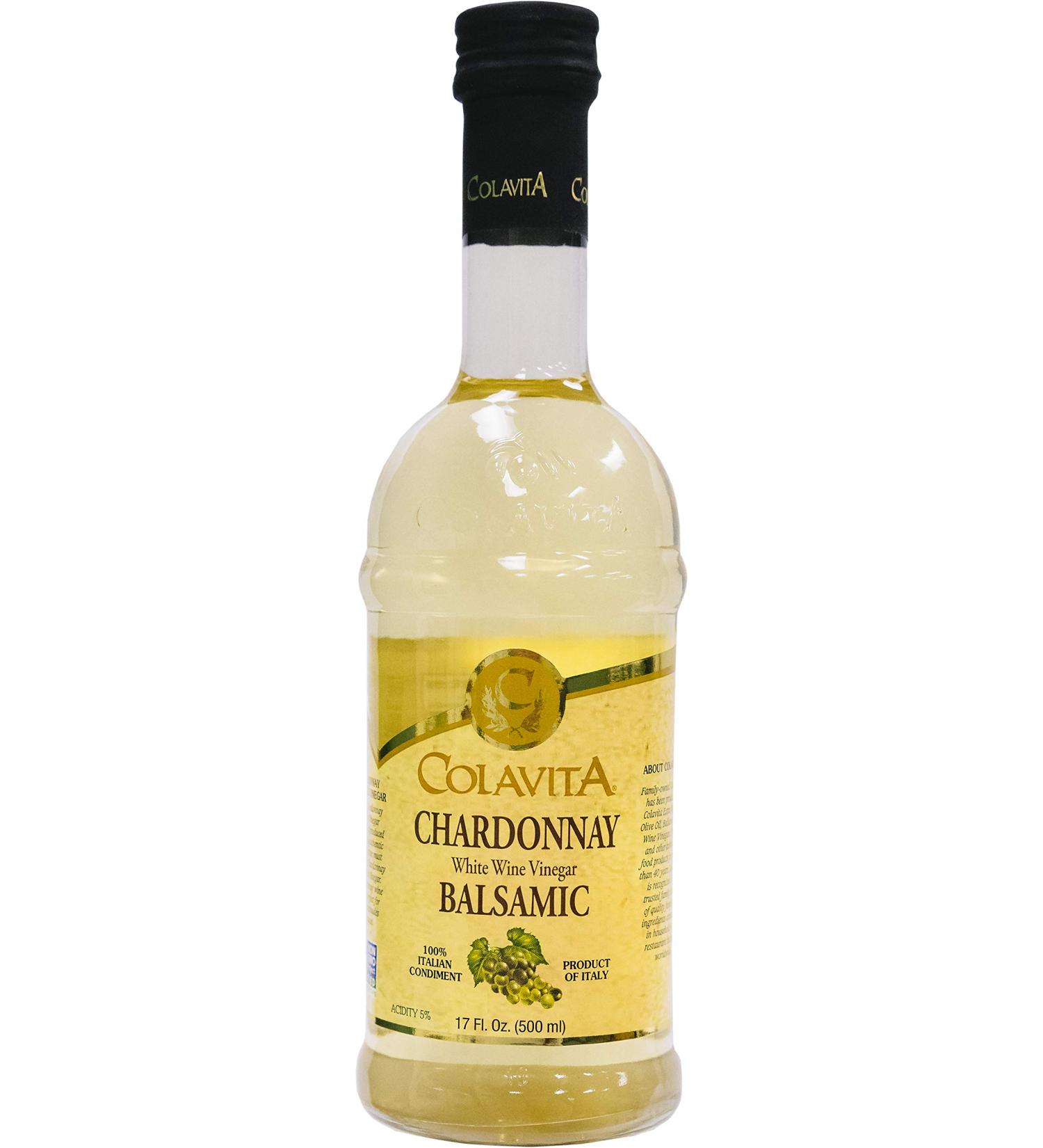 Colavita Chardonnay White Wine Balsamic Vinegar, 17 Ounce