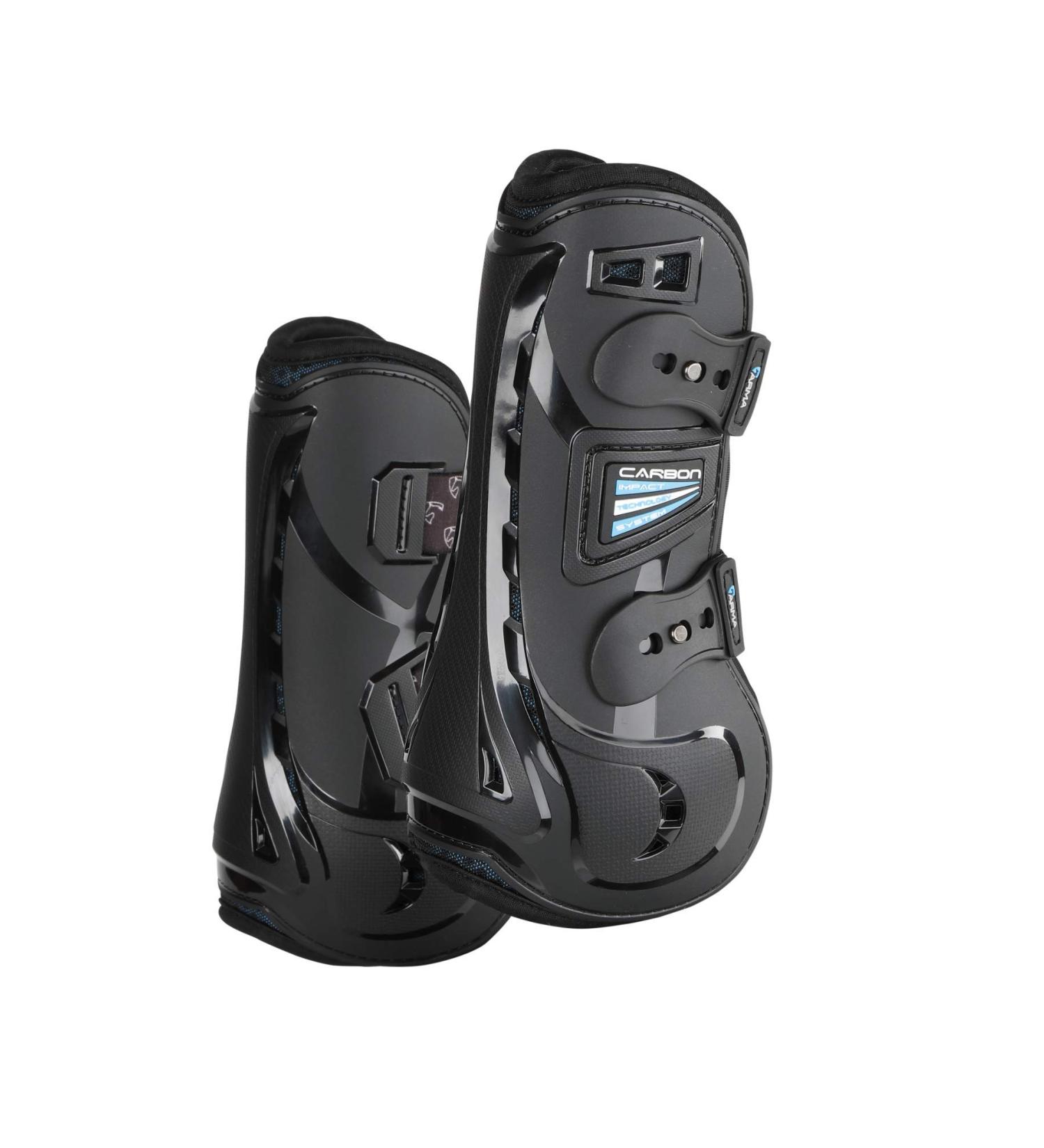 Shires Arma Carbon Tendon Boots - Black Full Black