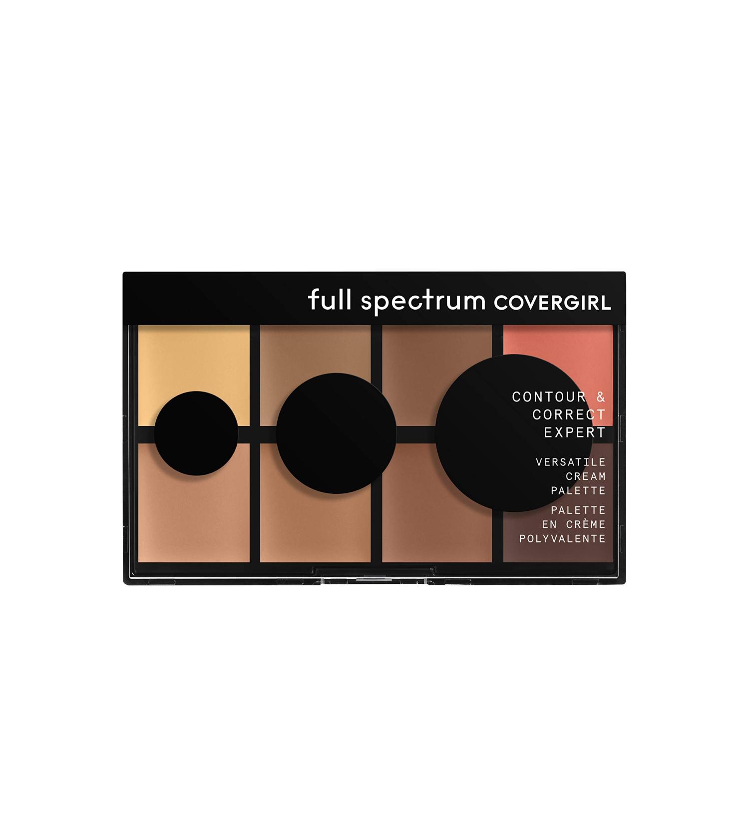 COVERGIRL Contour and Correct Cream Palette Universal 0.26 oz - Expert Makeup Palette - Buy Online on SooperMarket.com