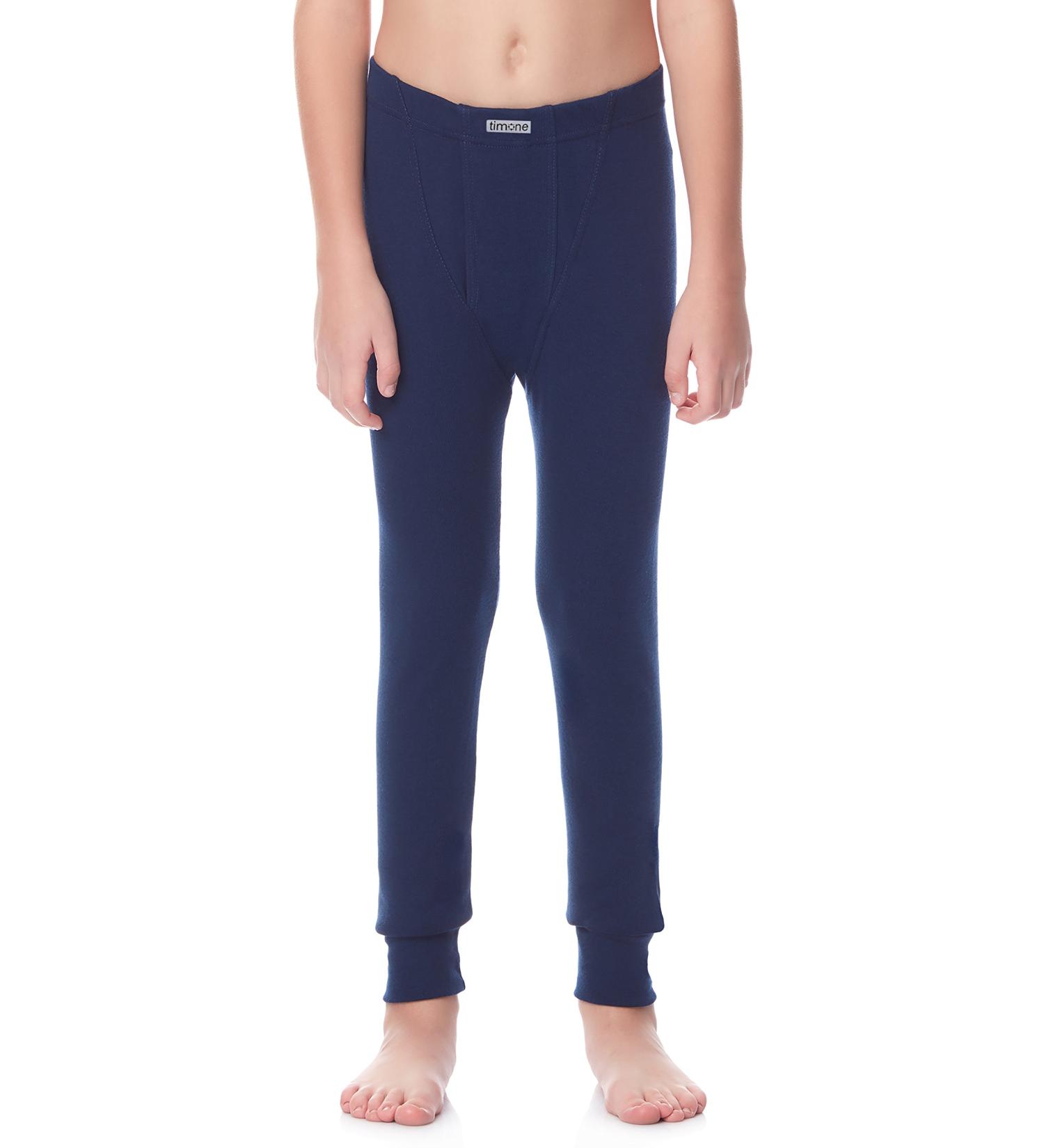 Timone Boys Long Johns TISS1001 146 Navy - Comfortable and Warm Kids Thermal Underwear - Buy Online on SooperMarket.com