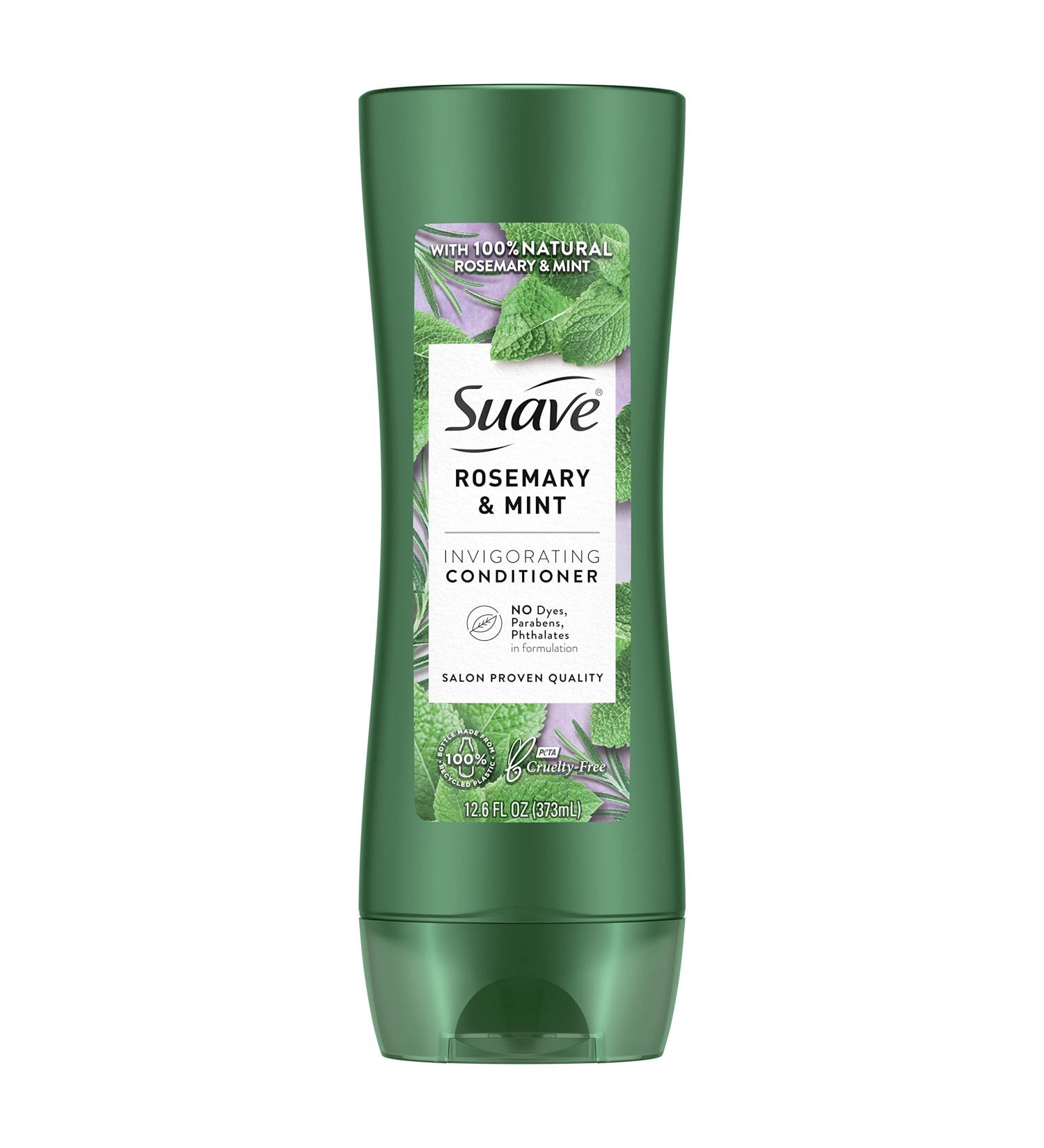 Suave Revitalizing Rosemary + Mint Conditioner - Paraben Free 12.6 oz | Nourish & Refresh Hair - Buy Online on SooperMarket.com