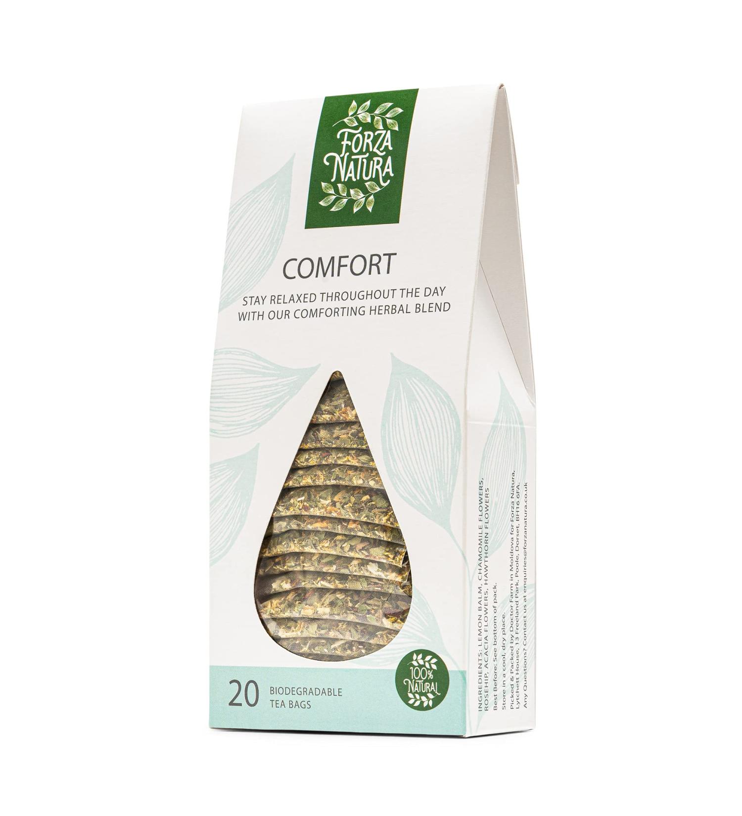 Comfort - Herbal Tea Bags - 100% Natural - 20 Bio Bags