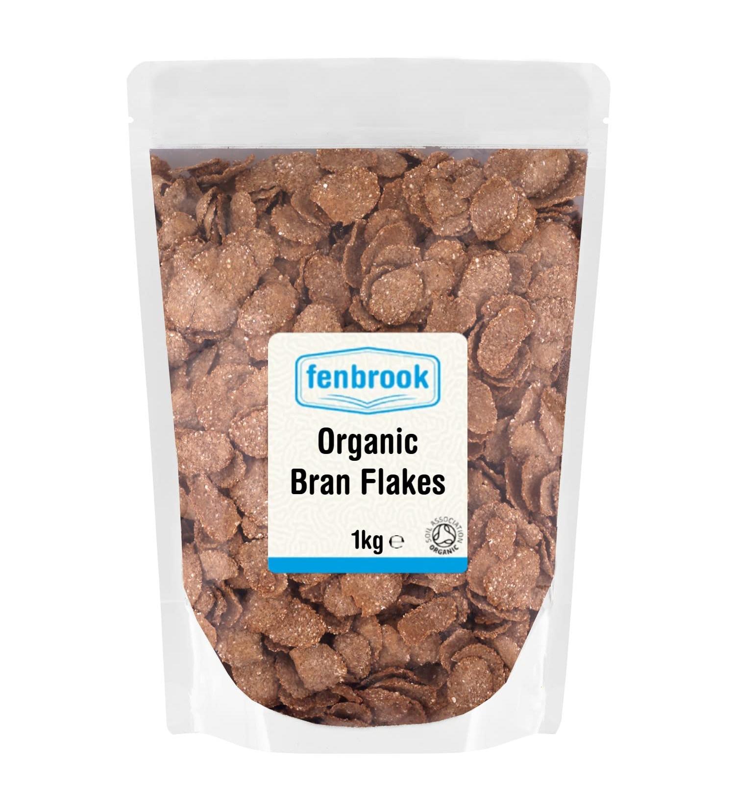 Organic Bran Flakes 1kg | Certified Organic by Fenbrook Organic - Buy Online on SooperMarket.com