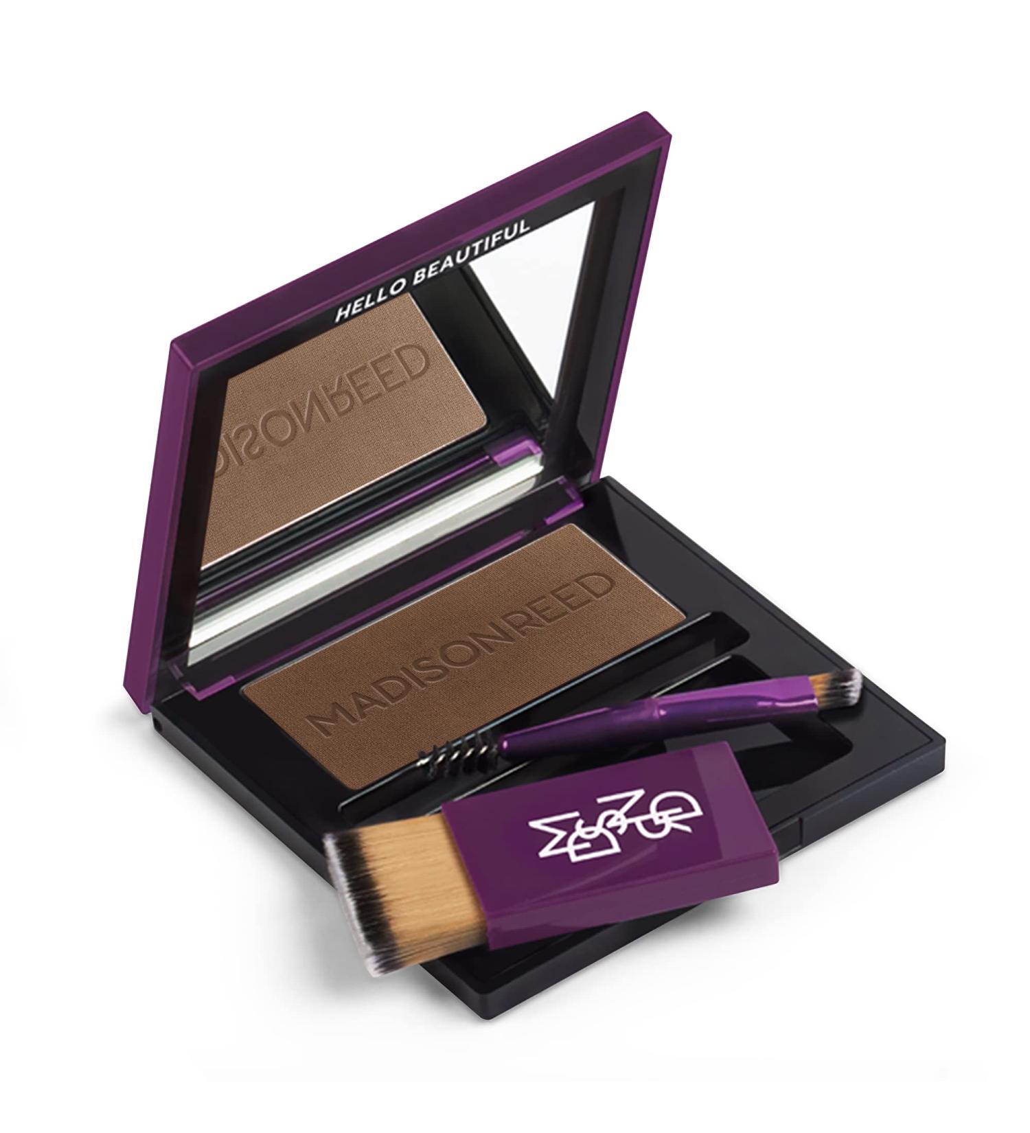 Madison Reed Terra Medium Brown Root Touch Up + Brow Filler - 0.13 oz - Instant Gray Coverage - Temporary Concealing Powder - Buy Online on SooperMarket.com