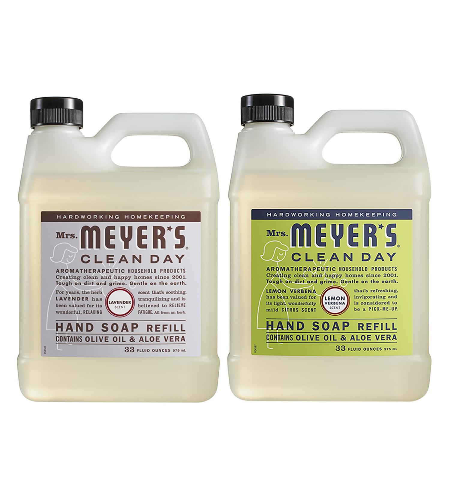 Mrs. Meyer's Clean Day Liquid Hand Soap Lavender & Lemon Verbena 33 Oz Refill - 1 Bottle - Buy Online on SooperMarket.com