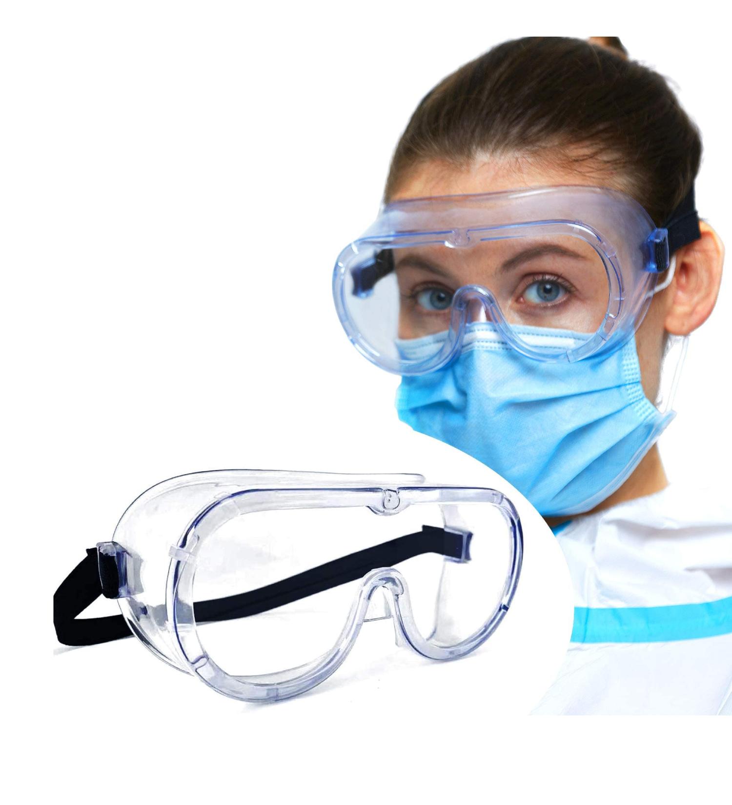 FDA Registered Medical Safety Goggles - Anti-Fog, Splash Proof Eye Protection for Labs and Nurses - Buy Online on SooperMarket.com