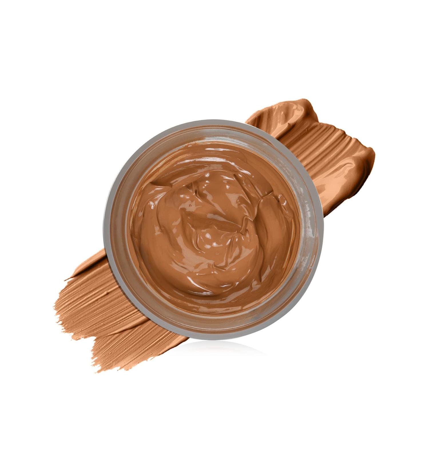 Yana Medium Dark Shade Matte Liquid Foundation 1.35 oz - Long-Wear Formula for Oily/Combination Skin - Suitable for Brown/Tanned Skin - Buy Online on SooperMarket.com