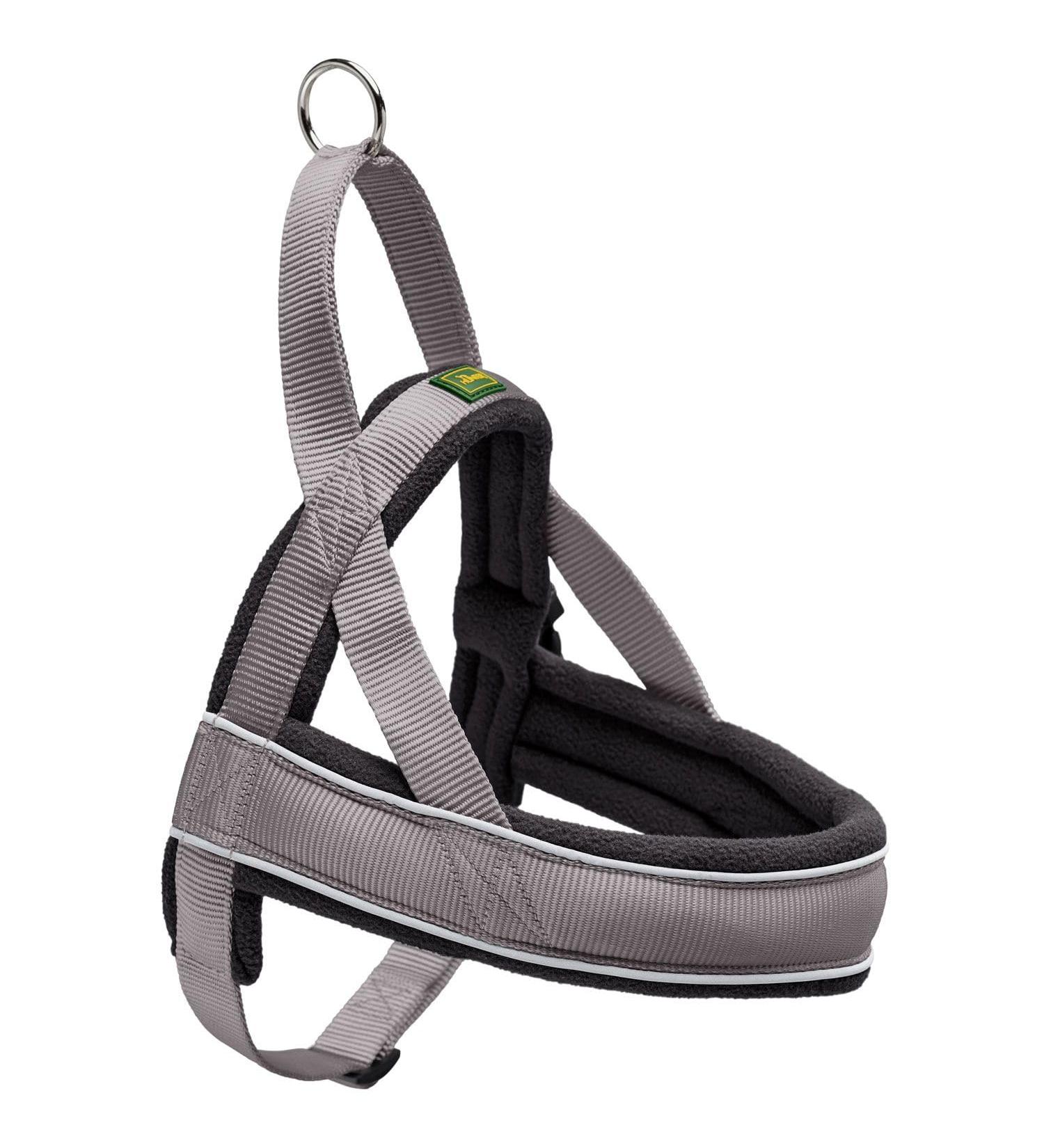 HUNTER RACING Norwegian harness L-XL 82-105 cm grey/black 82-105 cm grey/black