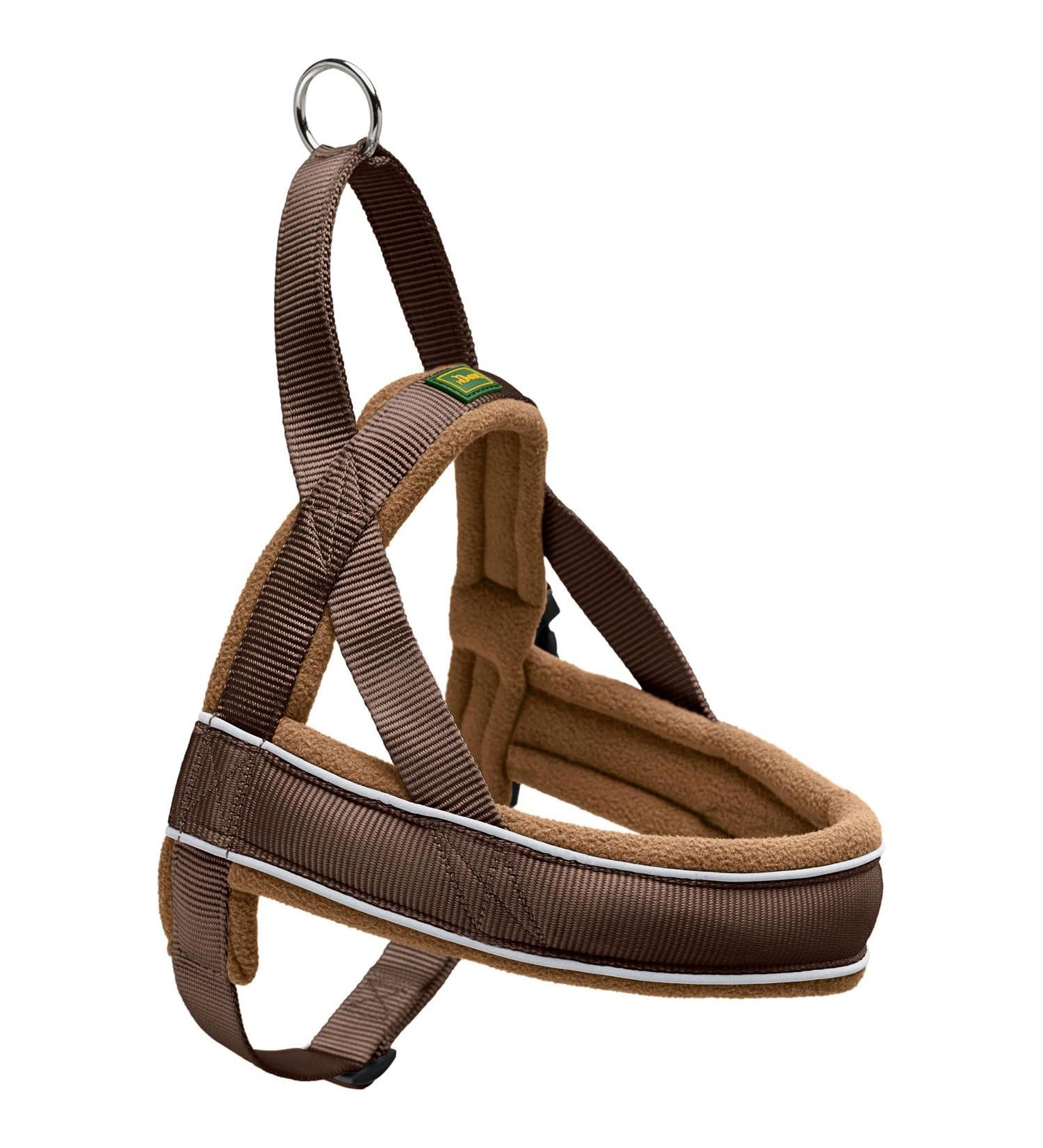 HUNTER RACING Norwegian harness ML 60-75 cm brown/cognac 60-75 cm brown/cognac