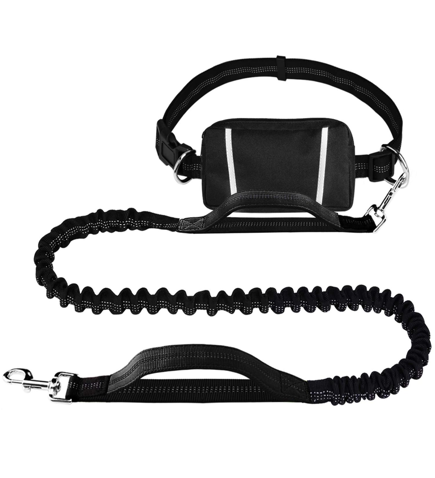 Pet Room Jogging Leash for Dogs - Elastic & Reflective Running Leash with Hip Belt for Large & Medium Dogs - Perfect for Running Jogging & Hiking - Buy Online on SooperMarket.com