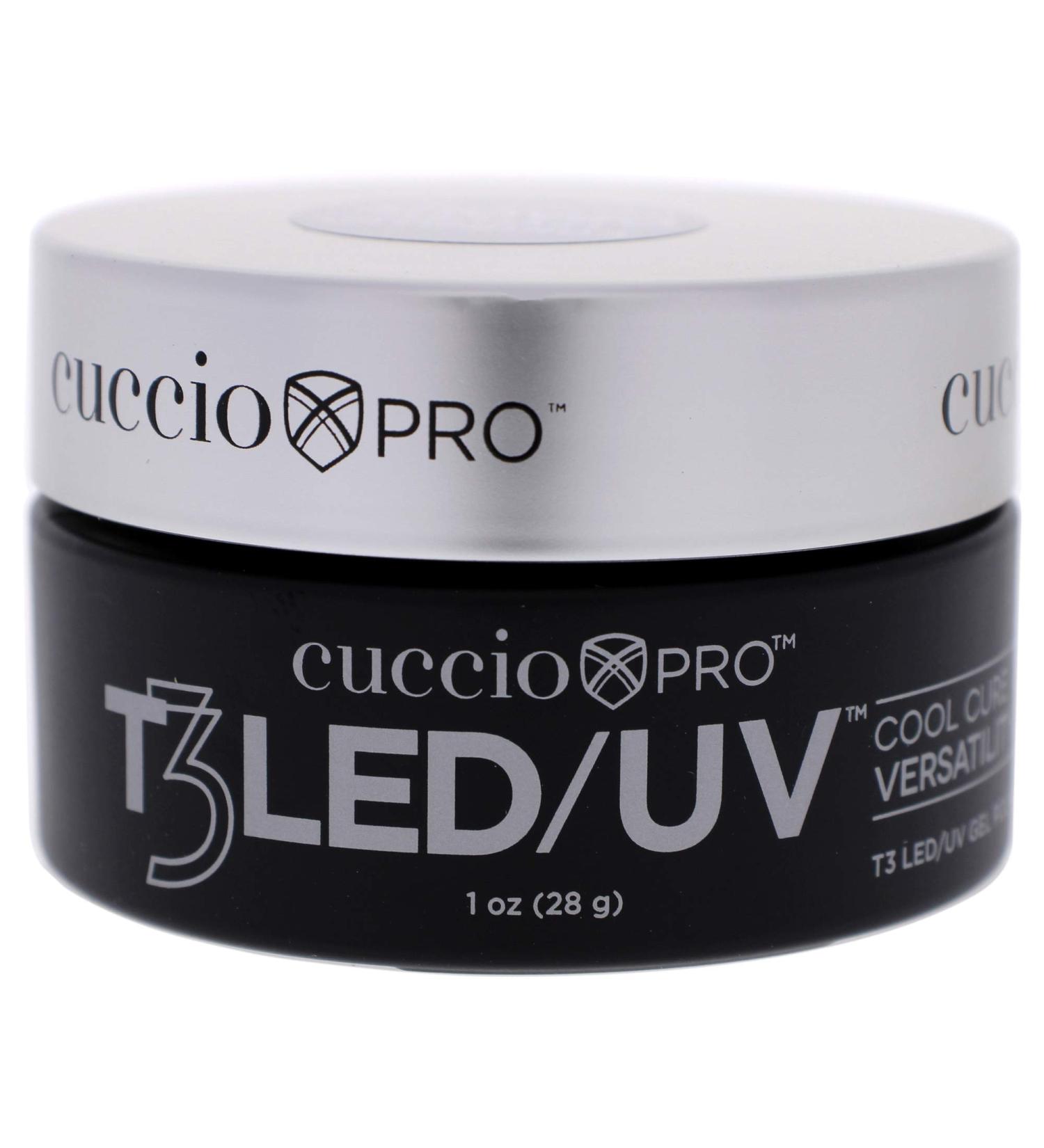 Cuccio Pro T3 LED/UV Cool Cure Versatility Gel - Opaque Welsh Rose 1oz - Strong Adhesion, Controlled Levelling, Flexible & Fast cure - Buy Online on SooperMarket.com