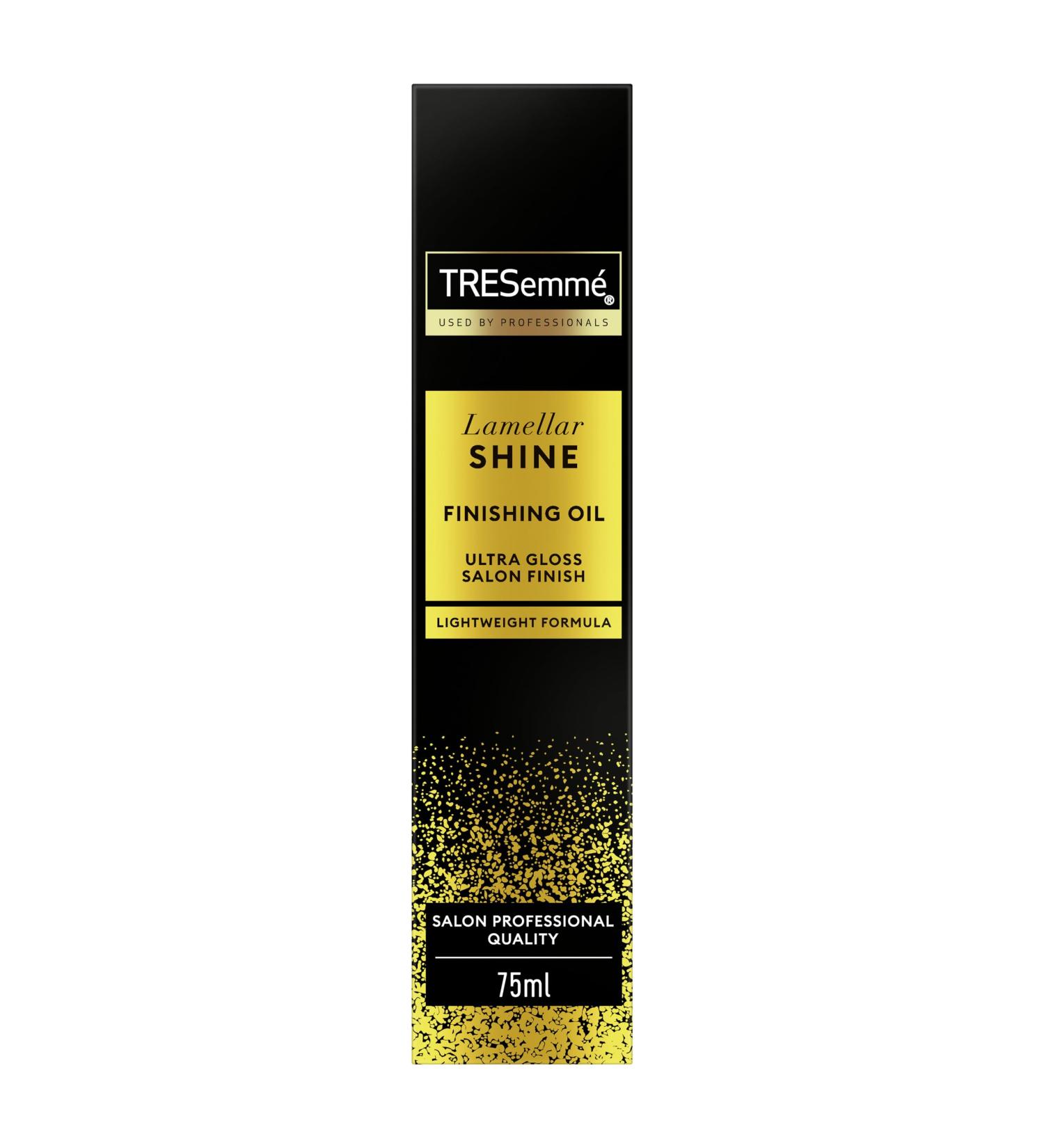 TRESemm Lamellar Shine Finishing Hair Oil - Lightweight Treatment for Ultra-Glossy Salon Finish (75 ml) - Buy Online on SooperMarket.com