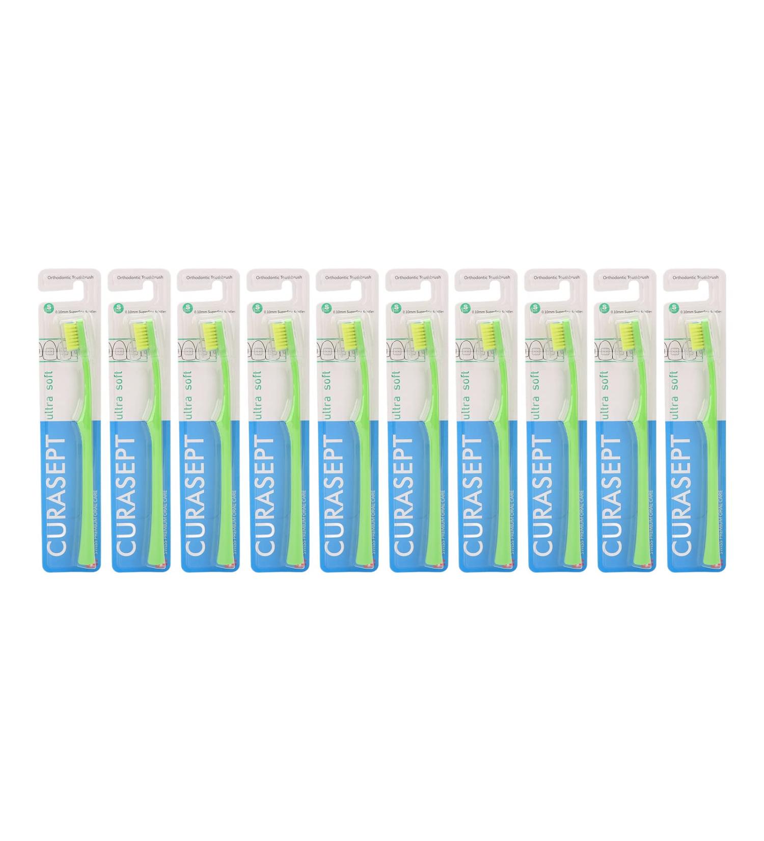 10PCS Orthodontic Toothbrush Set - Soft & Comfortable Braces Cleaner for Kids & Adults - Ideal for Effective Dental Care - Buy Online on SooperMarket.com