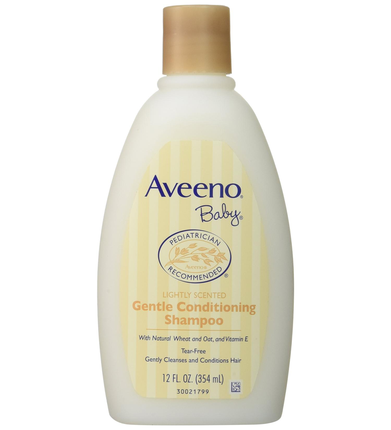 Aveeno Baby Gentle Conditioning Shampoo Lightly Scented 12 fl oz (354 ml)