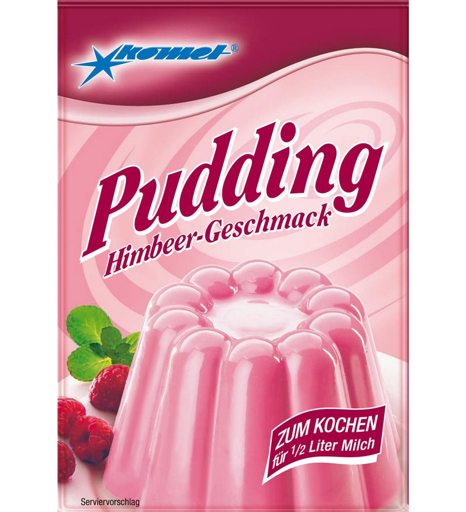 5x pudding raspberry taste from comet