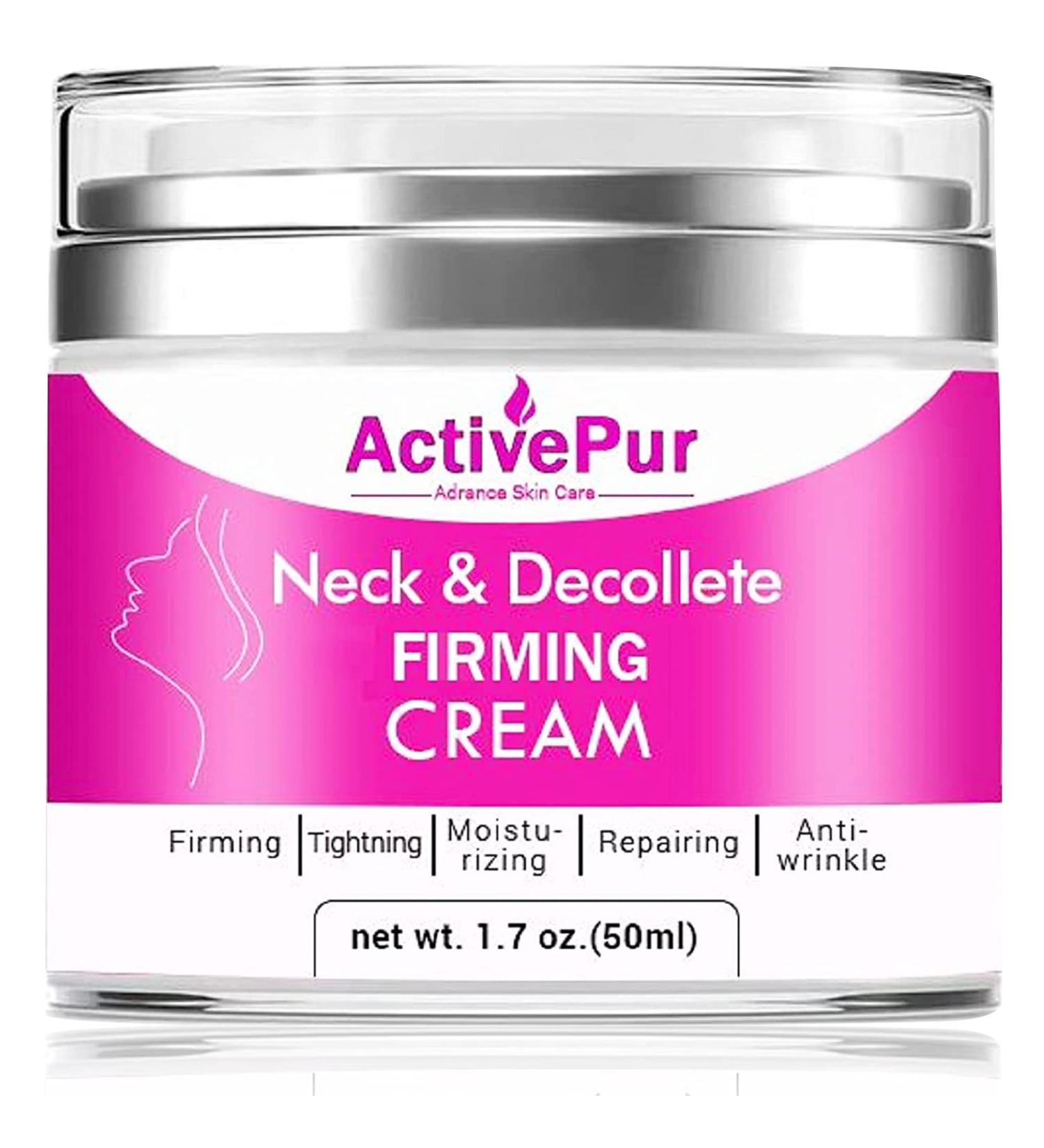 ActivePur Collagen & Retinol Firming Cream for Eyes, Face & Neck - Anti-Aging, Tightening & Repairing Formula - 1.7 Oz - Buy Online on SooperMarket.com