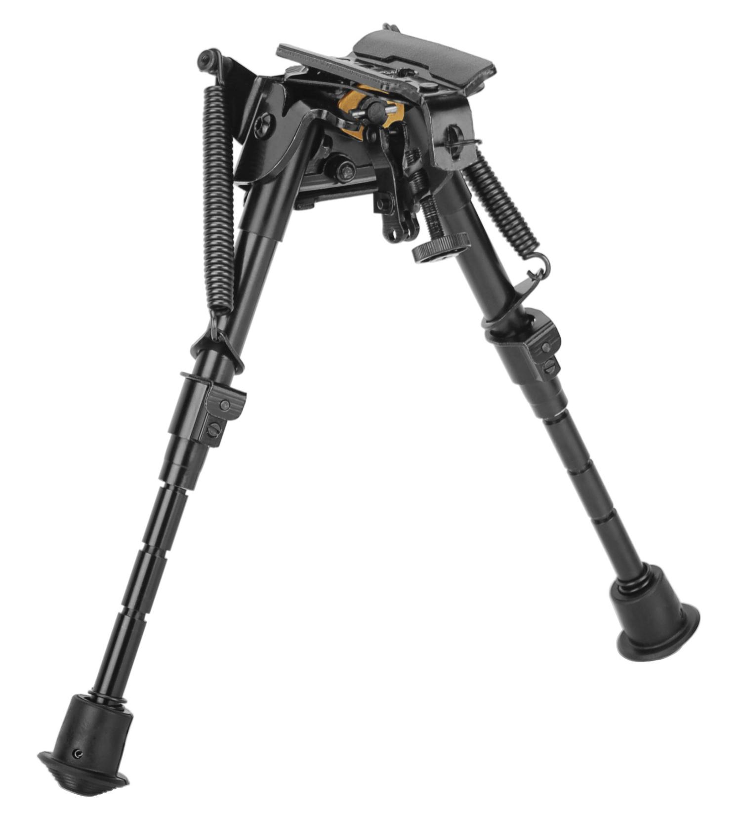 Caldwell XLA Pivot Bipod | Adjustable Notched Legs | Slim Folding Design | 6-9 inches | Rifle Stability for Target Shooting - Buy Online on SooperMarket.com