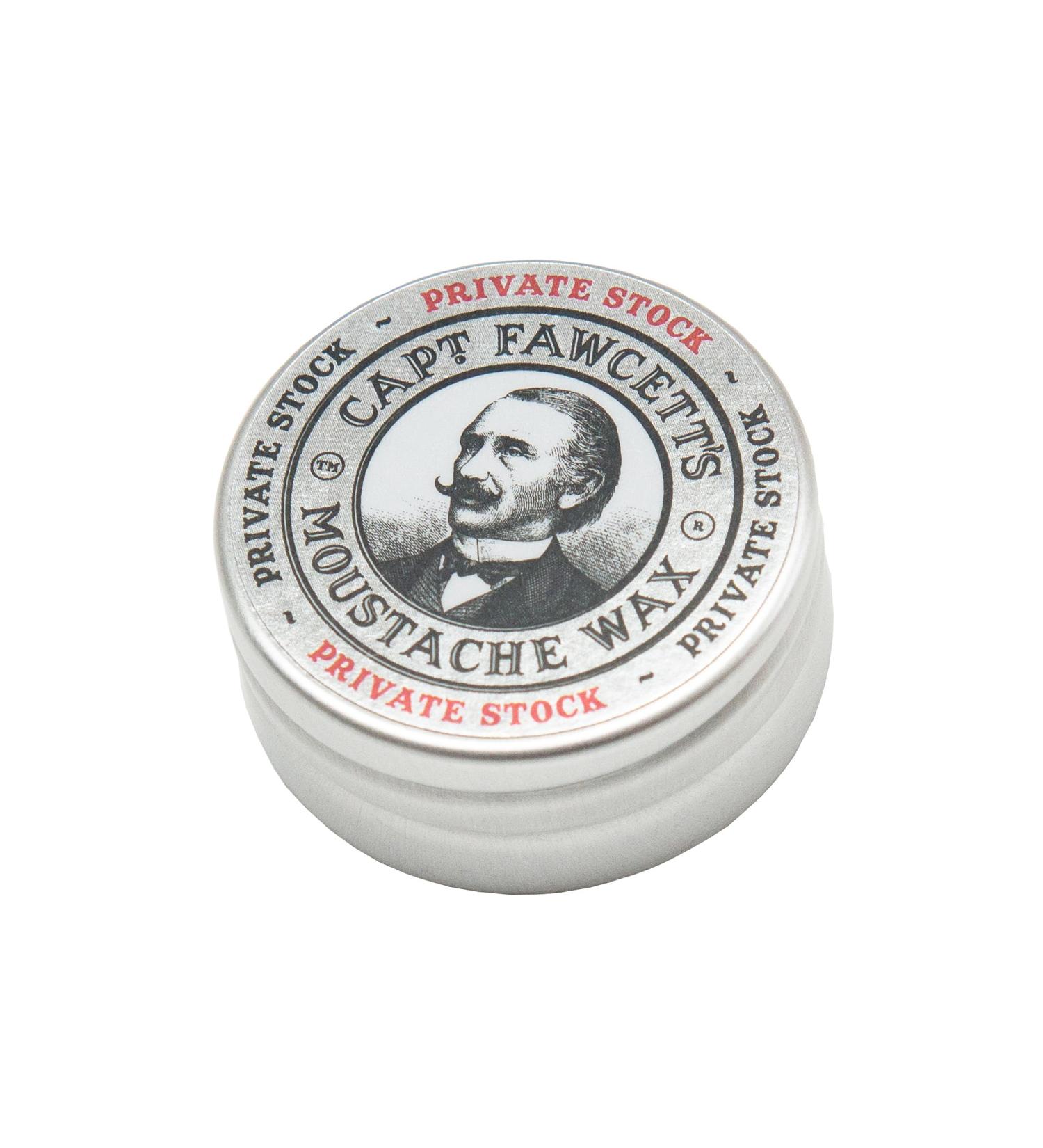 Buy Captain Fawcett Moustache Wax (Private Stock) - Premium Moustache Grooming Worldwide Shipping - Buy Online on SooperMarket.com