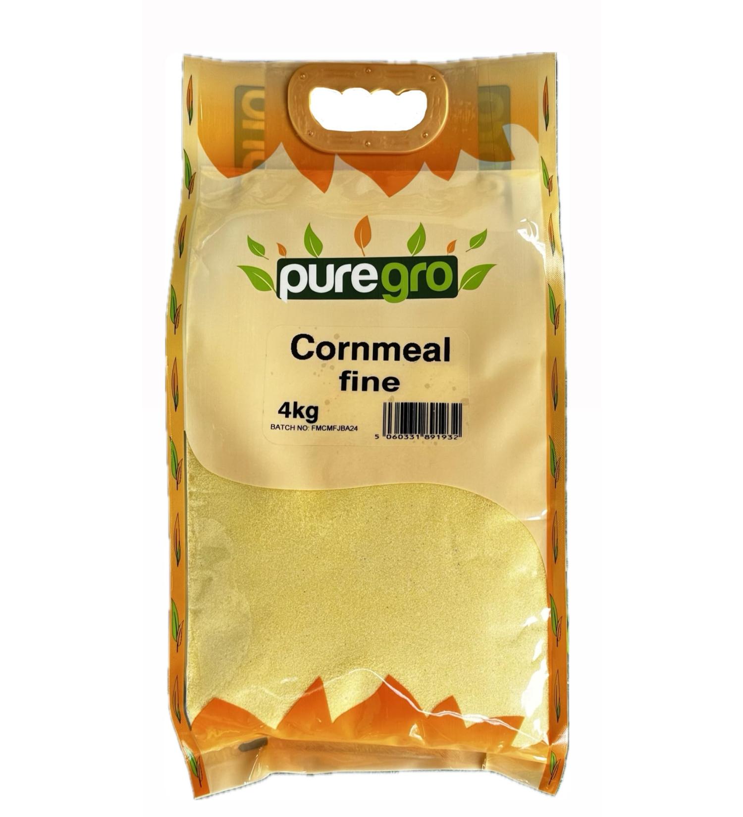 Puregro Cornmeal Fine 4Kg - Buy Online on SooperMarket.com