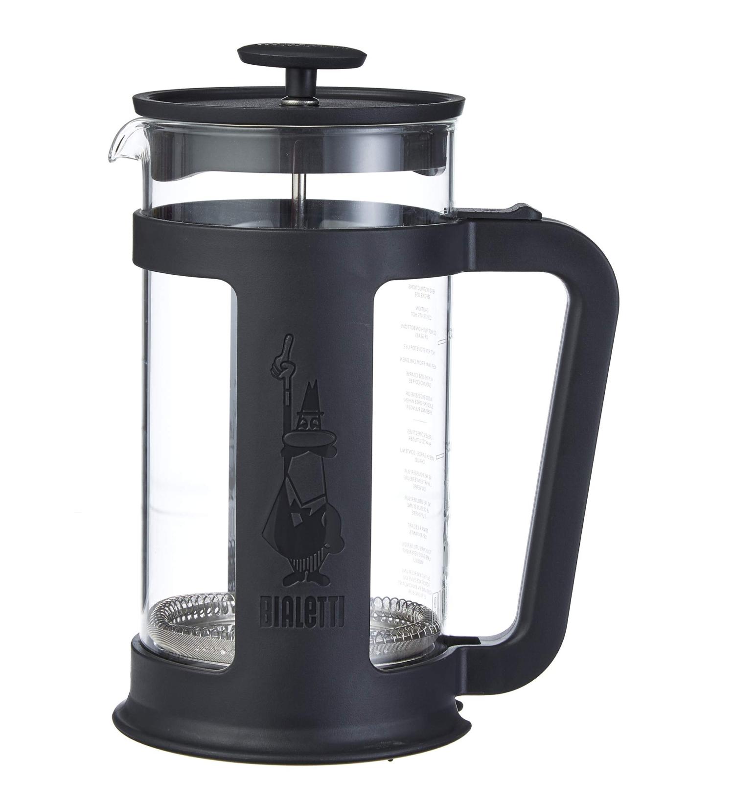 Bialetti 06641 Modern Coffee Press - 8-Cup Black French Press - Buy Online on SooperMarket.com
