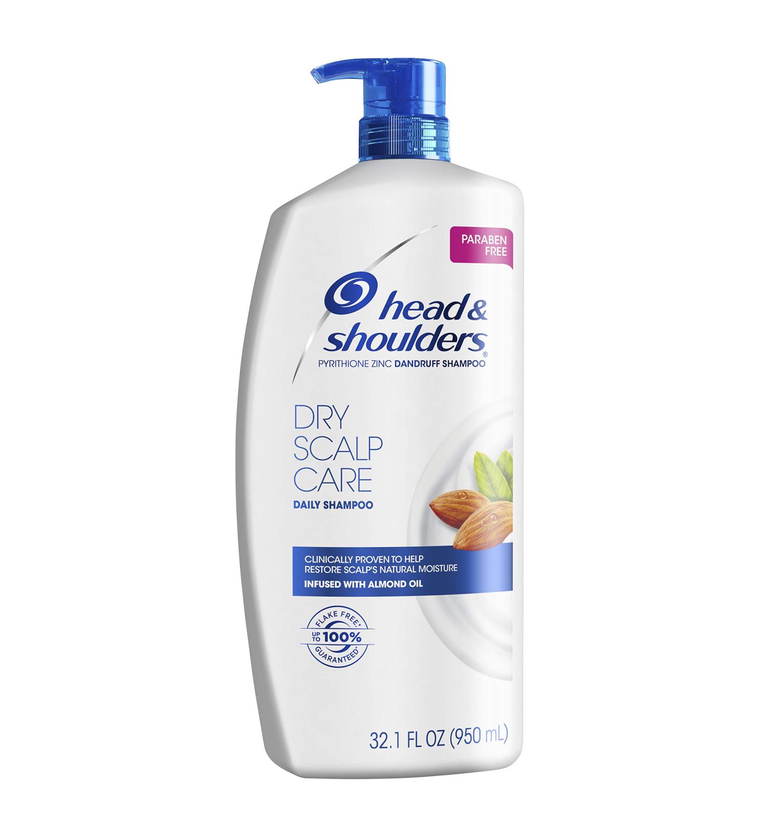 Head and Shoulders Dry Scalp Care Shampoo - 32.1 fl oz | Paraben Free Anti-Dandruff Solution for Healthy Hair - Buy Online on SooperMarket.com