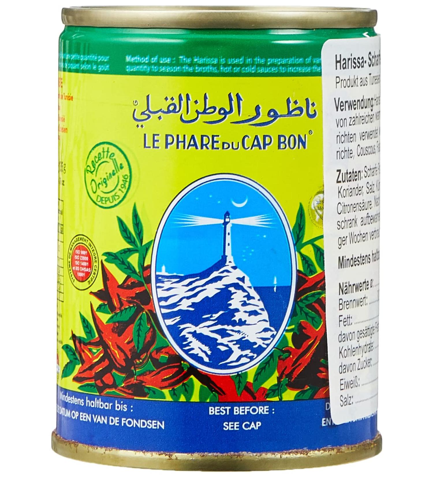 Le Phare du Cap Bon Harissa Tin 135g - Buy Online on SooperMarket.com