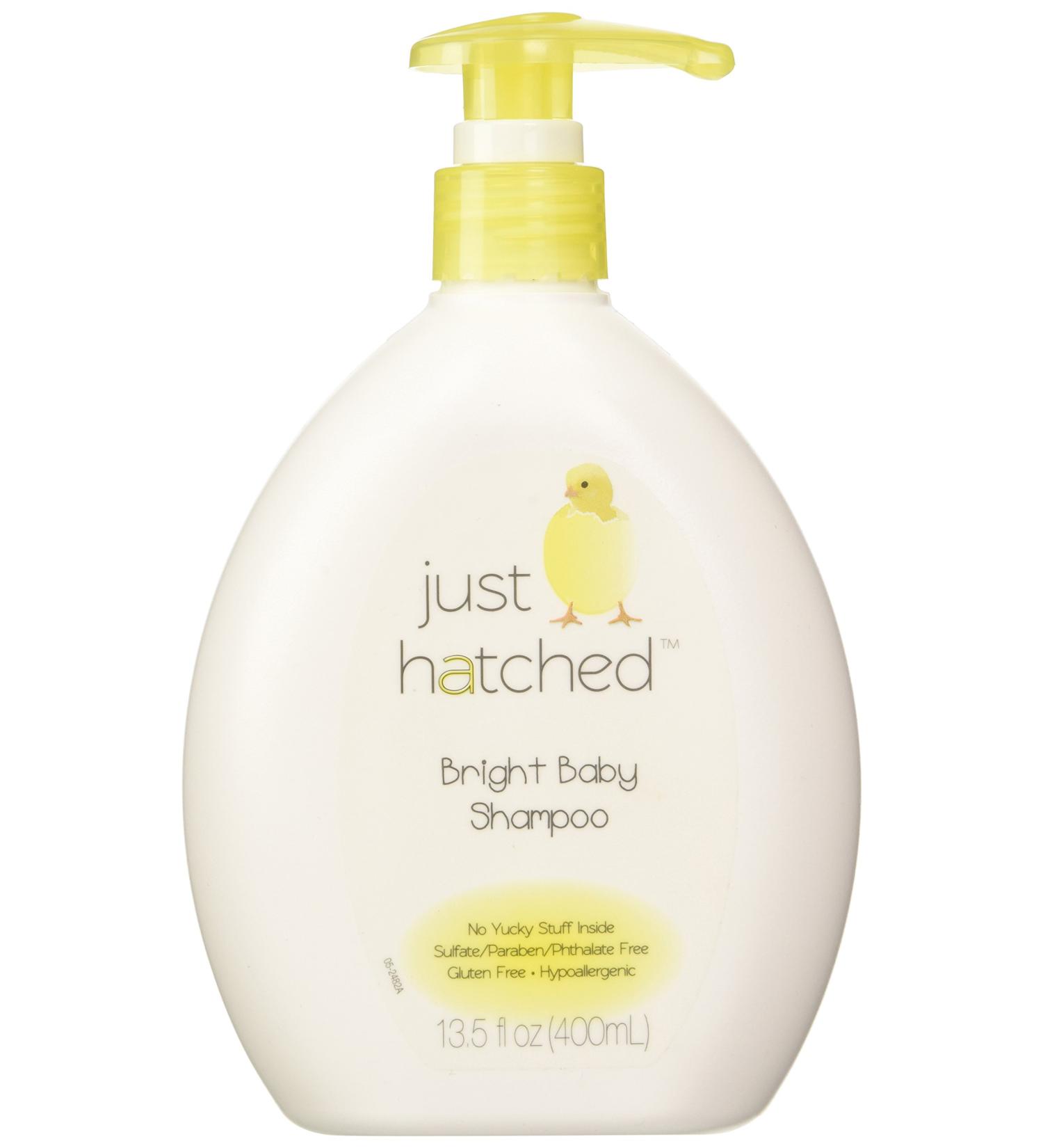 Just Hatched Bright Baby Shampoo 13.5 fl oz - Gentle & Hypoallergenic, Loveable Yummy Fragrance, Gluten-Free, No Harsh Ingredients - Buy Online on SooperMarket.com