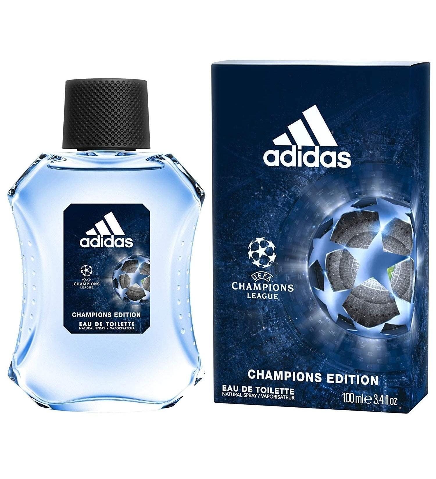 Adidas Champions League Eau De Toilette Spray 3.4 Fl Oz - Buy Online on SooperMarket.com