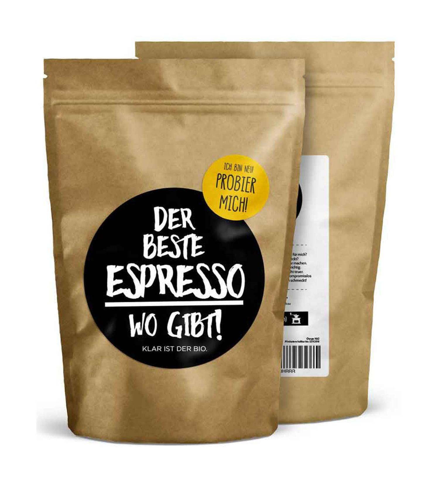Biotiva DER Beste Espresso WO GIBT! - 250g (Beans) - Premium Organic Quality - Perfect Cream - Full-Bodied in Taste - Fresh Roast - Buy Online on SooperMarket.com