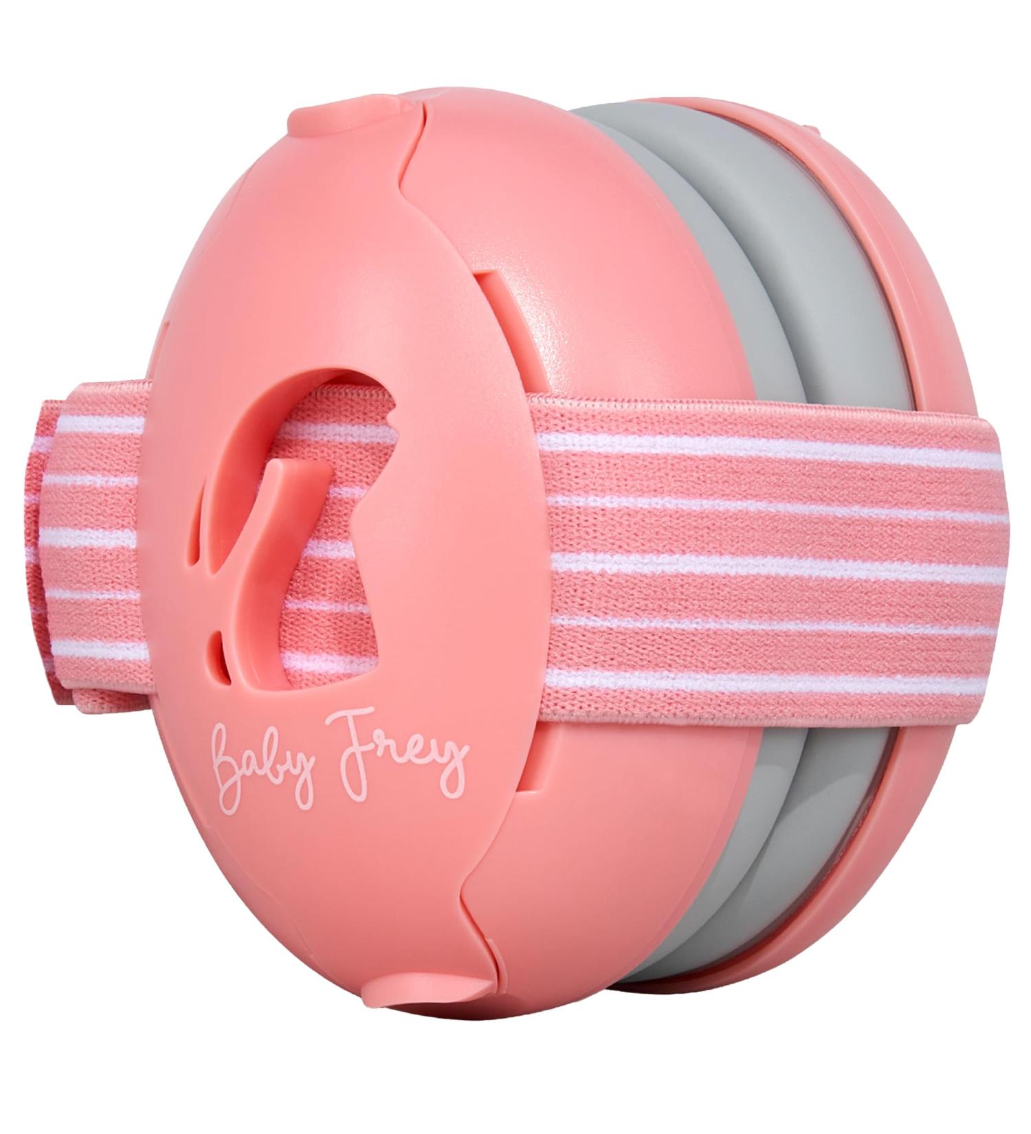 Buy Baby Frey Hearing Protection for Babies | Test Winner Noise Reduction Up to 23dB | Comfortable Baby Headphones with Non-Slip Band & Premium Carrying Bag | Pink - Buy Online on SooperMarket.com