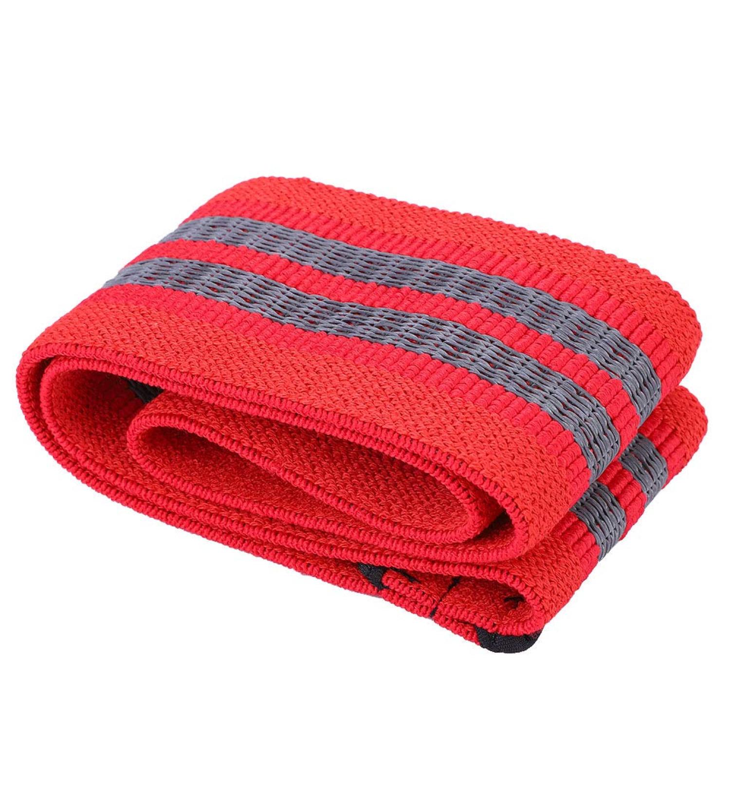 TREETDOBV Hip Glute Resistance Bands - Durable Fabric Elastic Workout Bands for Men & Women - Perfect for Leg & Thigh Exercises - Set of 3 Red Fitness Bands - Buy Online on SooperMarket.com